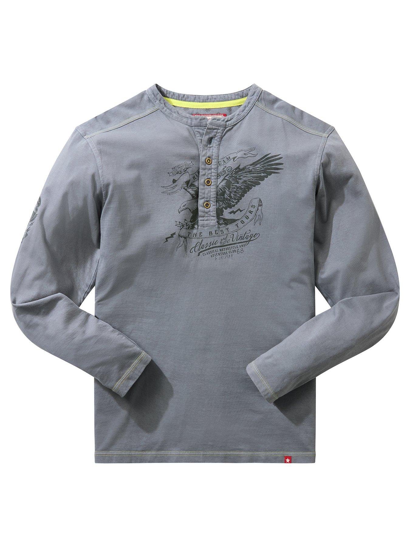Image 7 of 7 of Joe Browns Eagle Eyed Long Sleeve Henley T-shirt