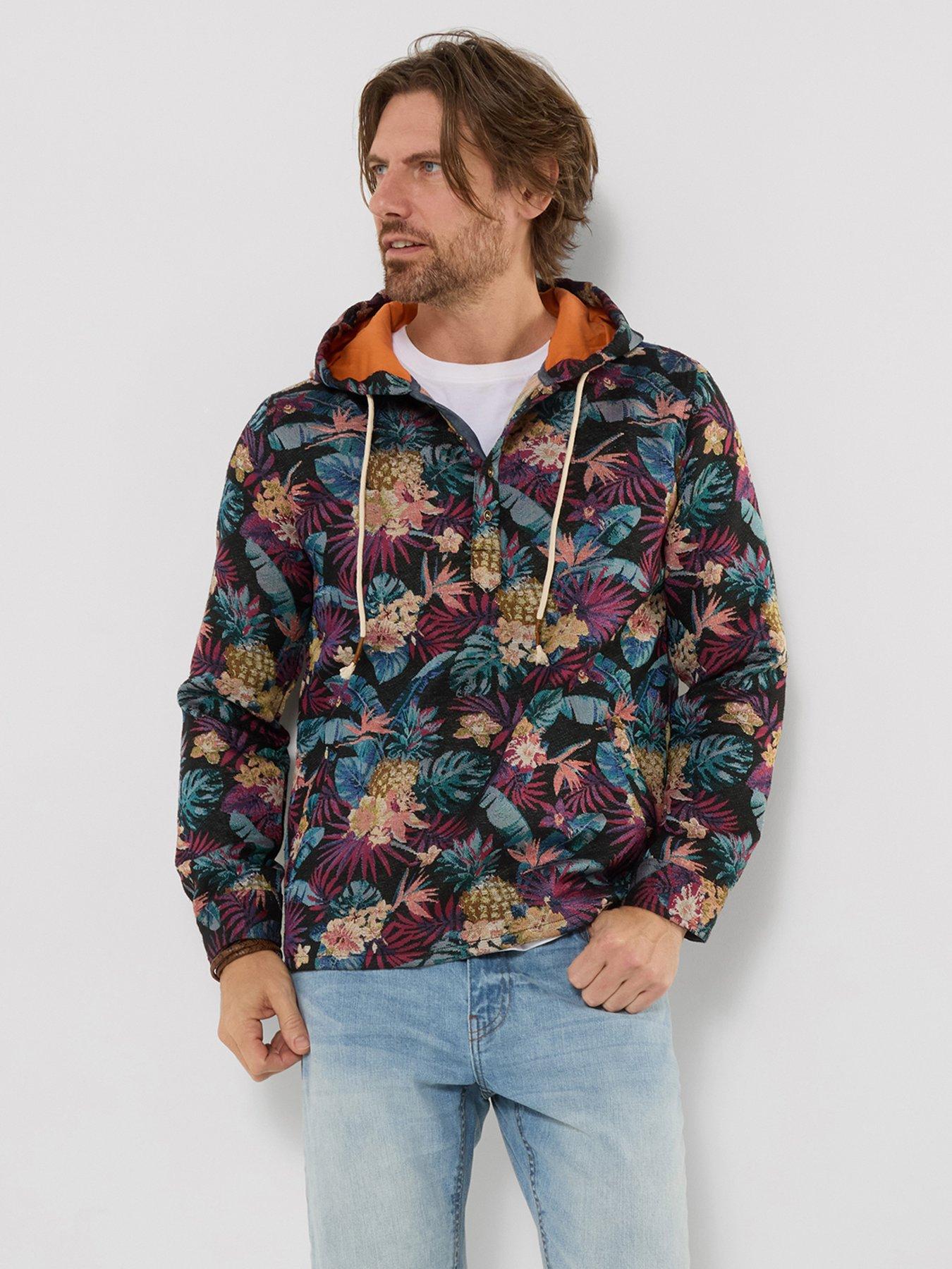 Joe Browns Tropical Times Jacquard Hoodie