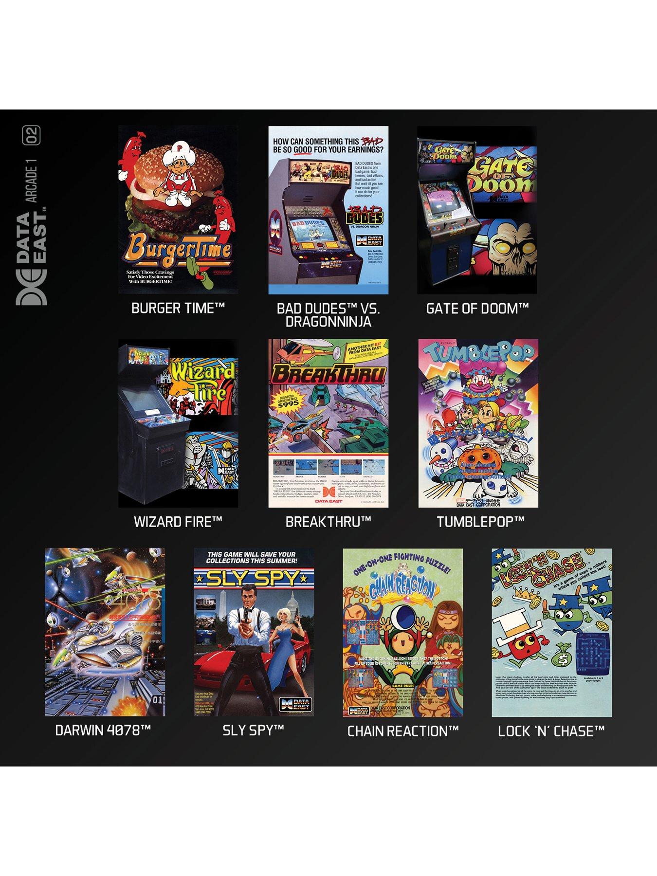 Image 3 of 6 of Evercade Blaze Evercade Data East Cartridge 1