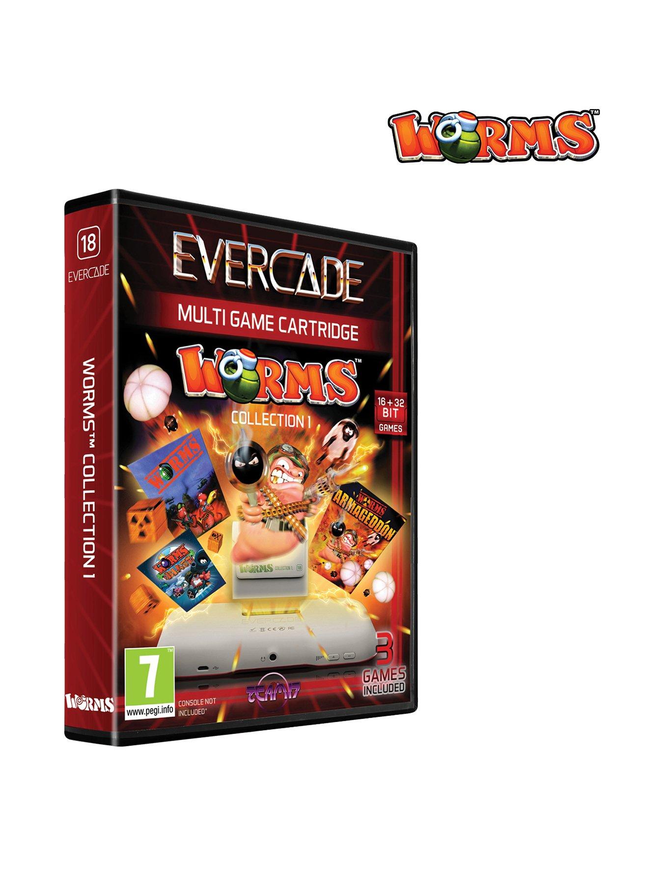 Evercade Worms Cartridge 1