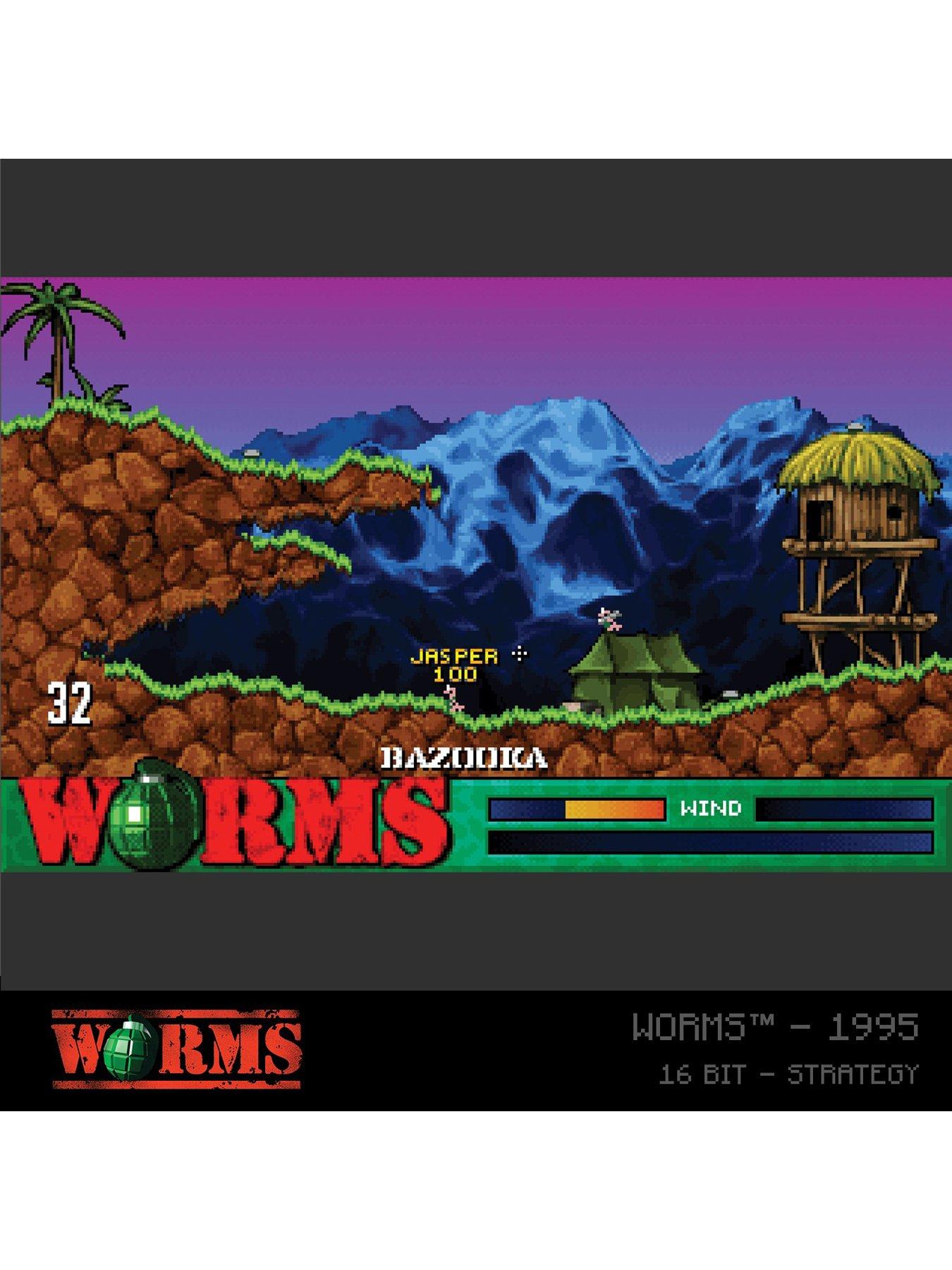 Image 4 of 6 of Evercade Worms Cartridge 1