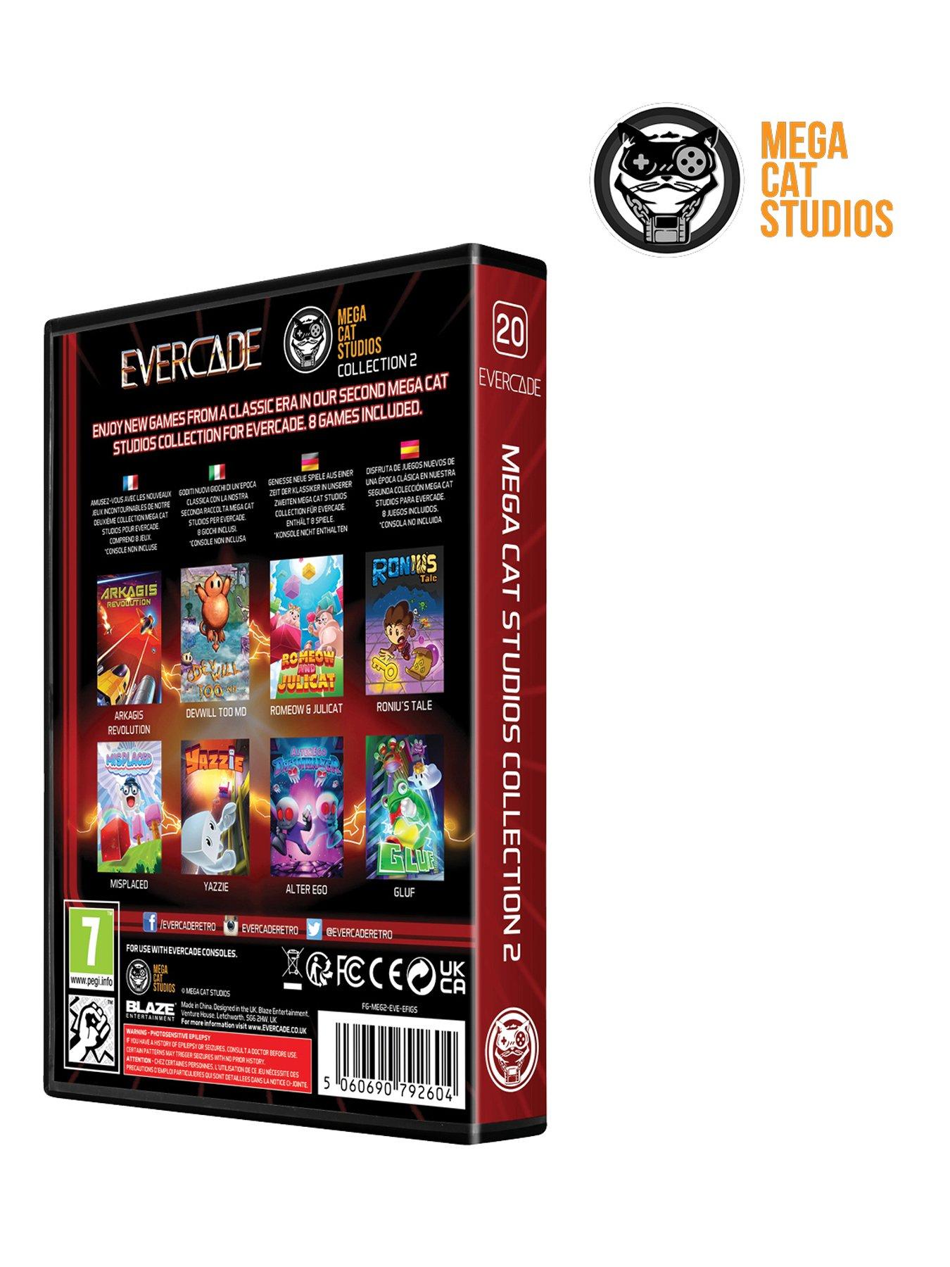 Image 2 of 7 of Evercade Mega Cat Cartridge 2