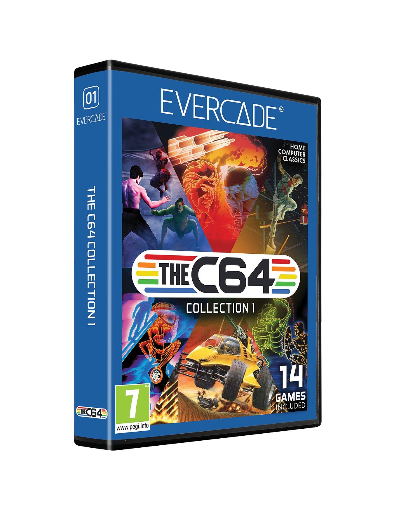Evercade The C64 Coll 1 - Cart 1 - Blue Coll