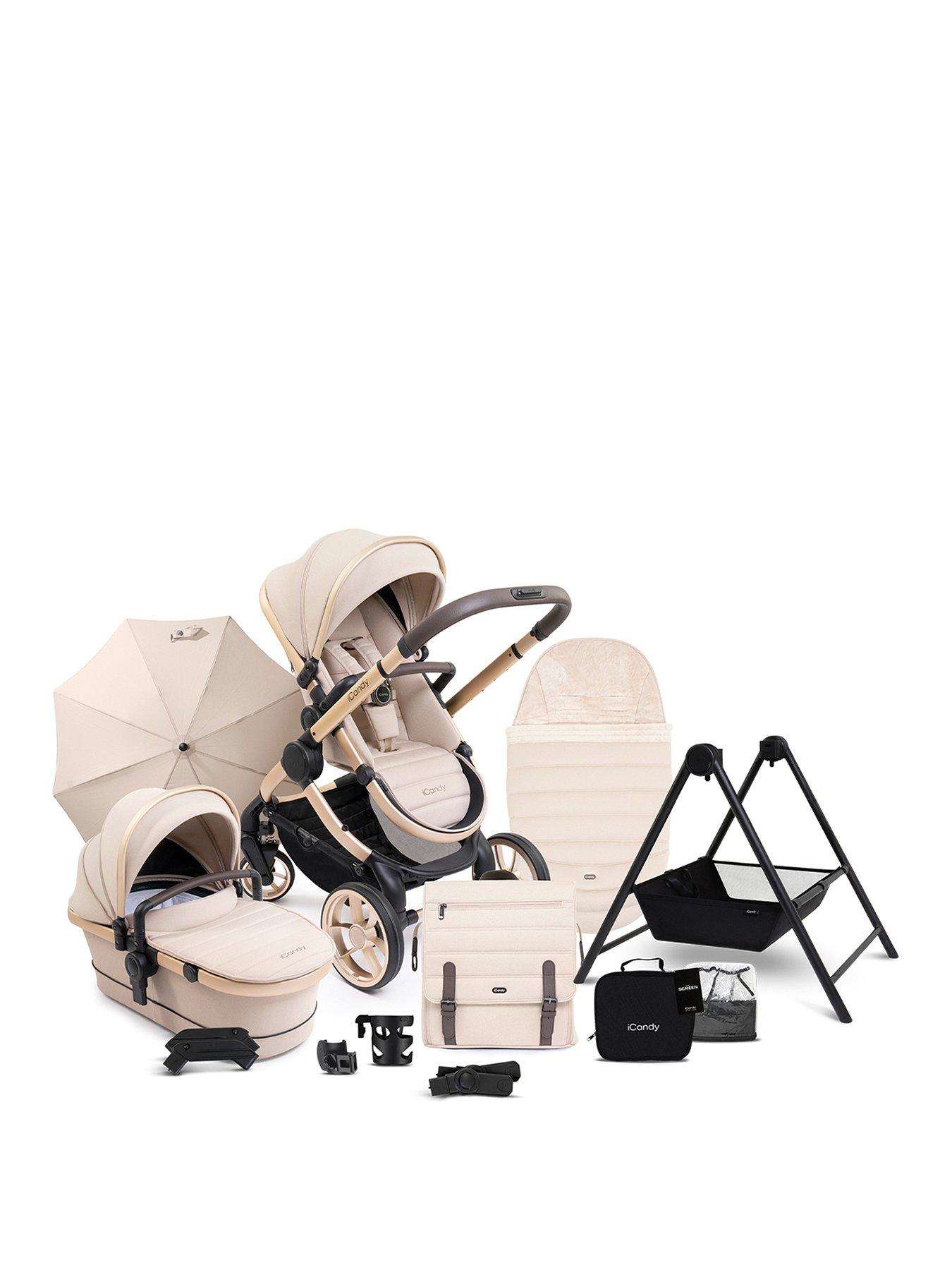 Image 1 of 8 of iCandy Peach 7 Complete Bundle with Mi Stand - Biscotti