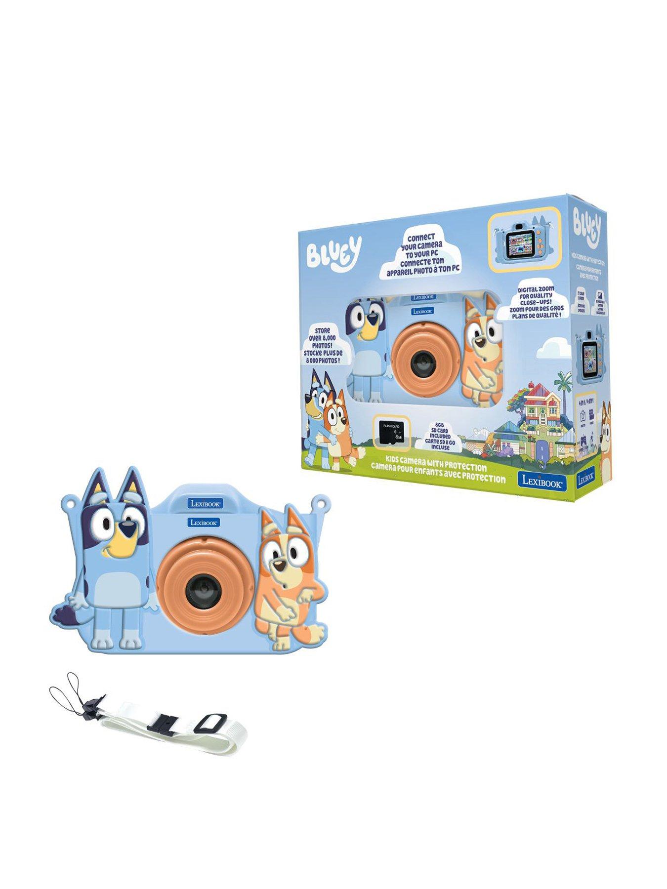 Image 1 of 8 of Bluey 4-in-1&nbsp;Kids Camera with Bluey Protective Case