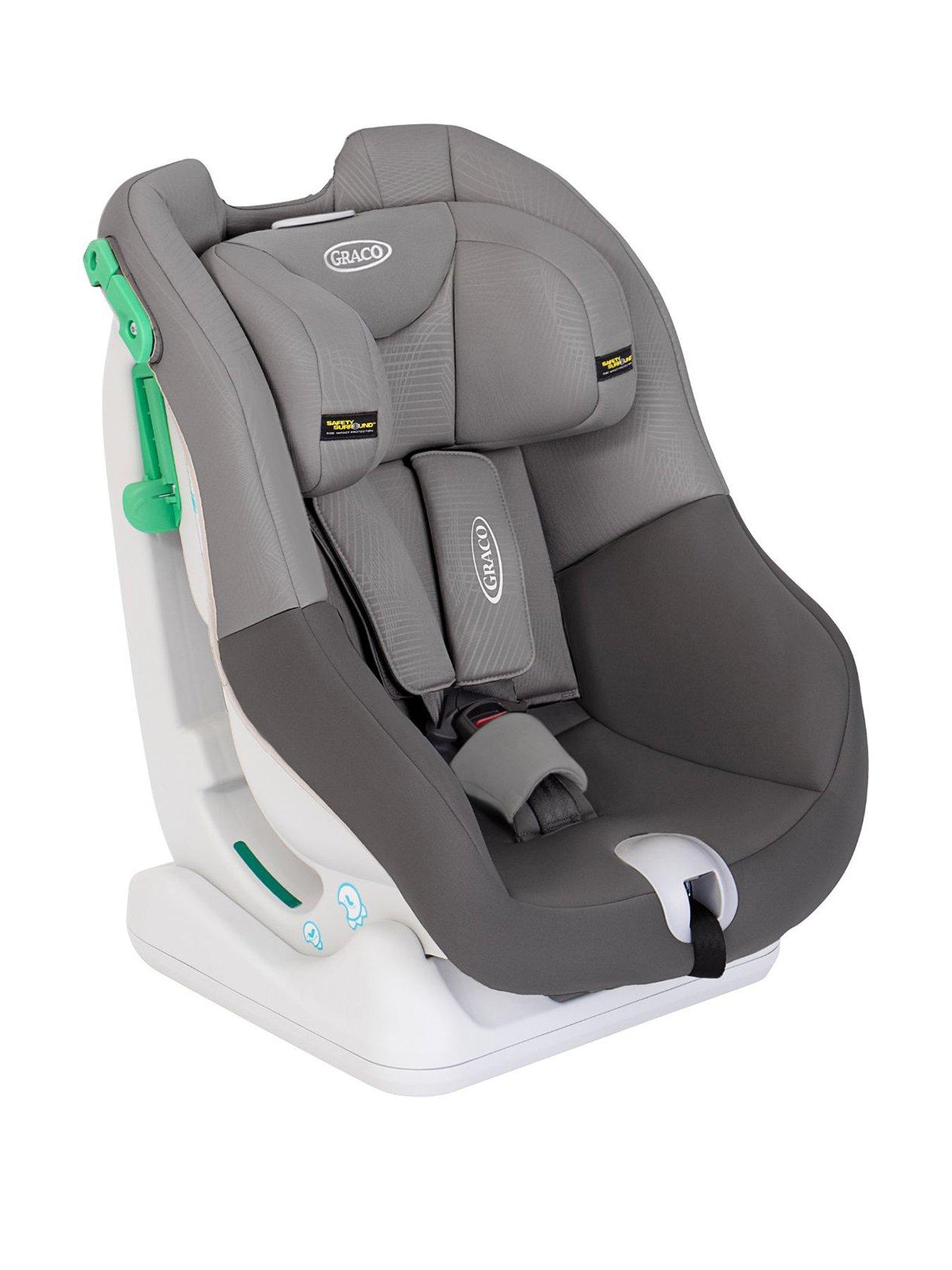 Image 1 of 8 of Graco Extend LX R129 Convertible Car Seat - Frost Gray