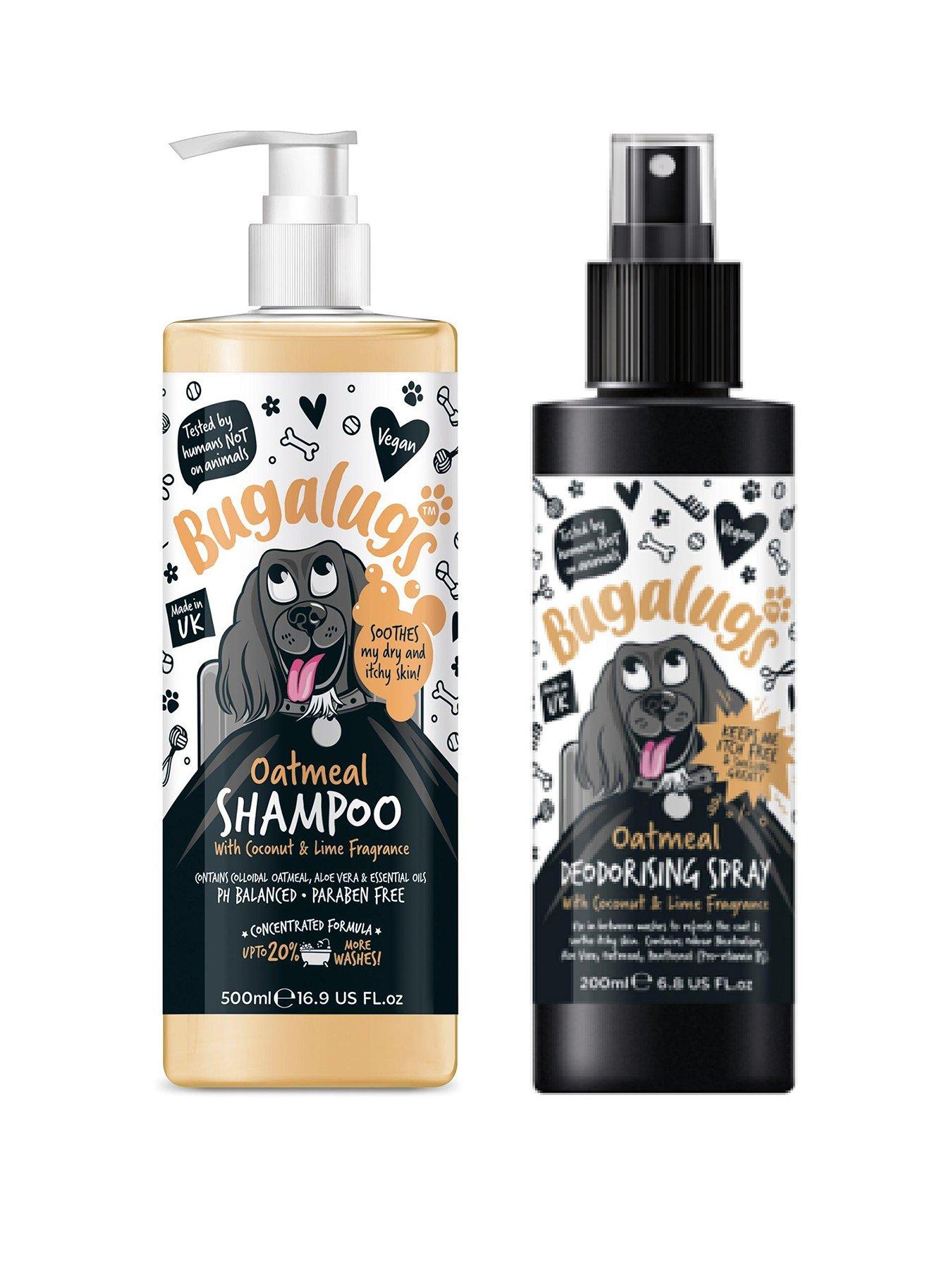 Bugalugs Oatmeal Shampoo 500ml/ Oatmeal Deodorising Spray 200ml