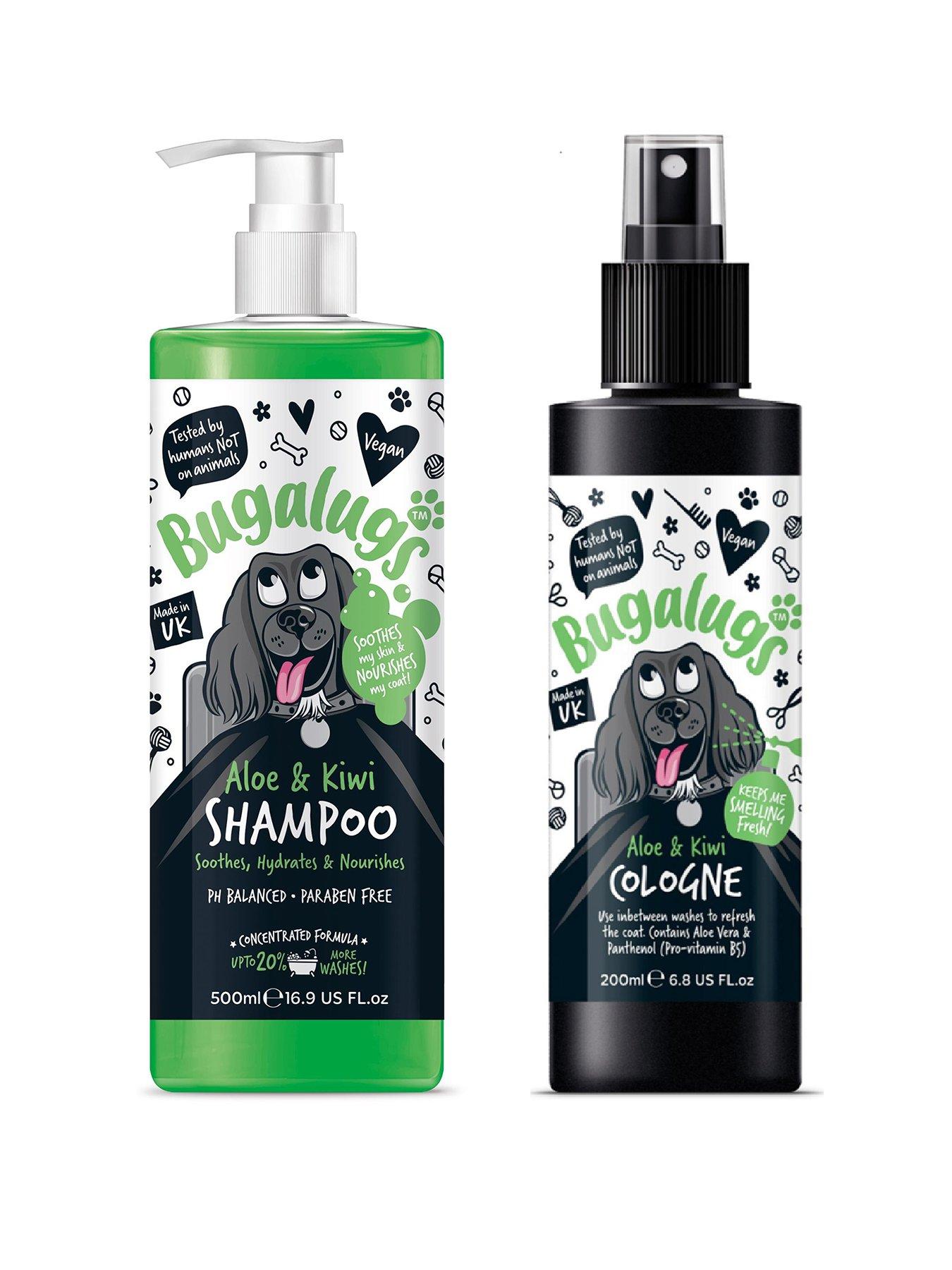 Bugalugs Soothing Aloe & Kiwi Shampoo 500ml/Aloe & Kiwi Dog Cologne 200ml
