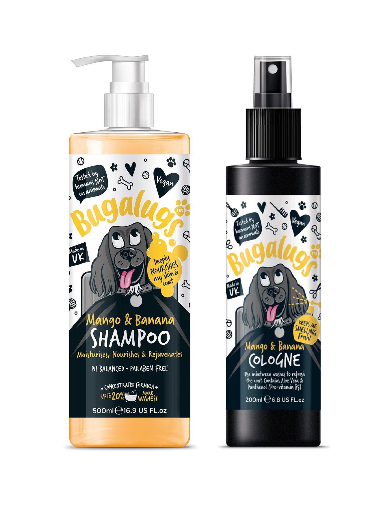 Image 1 of 3 of Bugalugs Mango &amp; Banana Shampoo 500ml/Mango &amp; Banana Dog Cologne 200ml