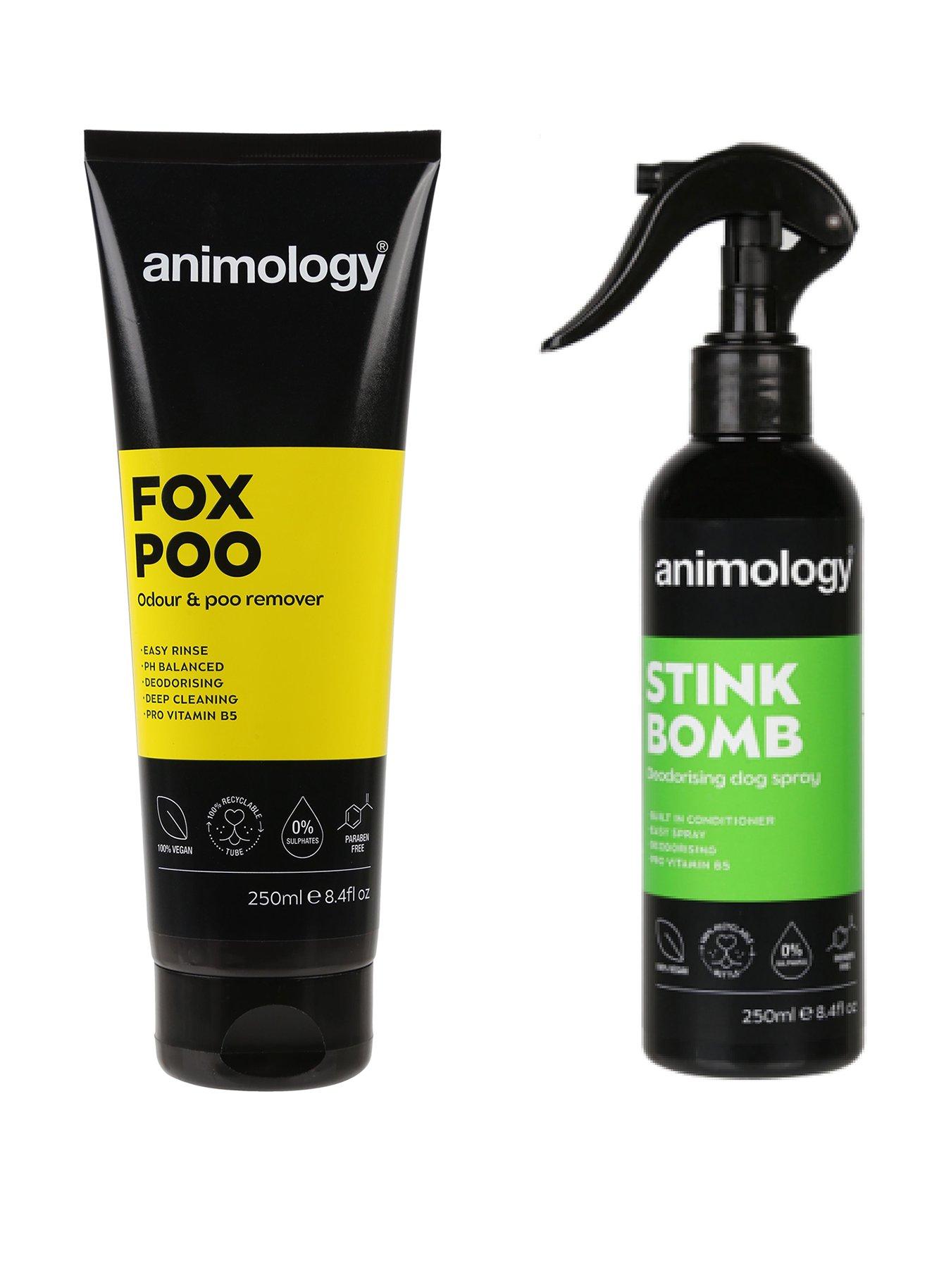 Animology Fox Poo Shampoo 250ml/Stink Bomb Refreshing Spray 250ml
