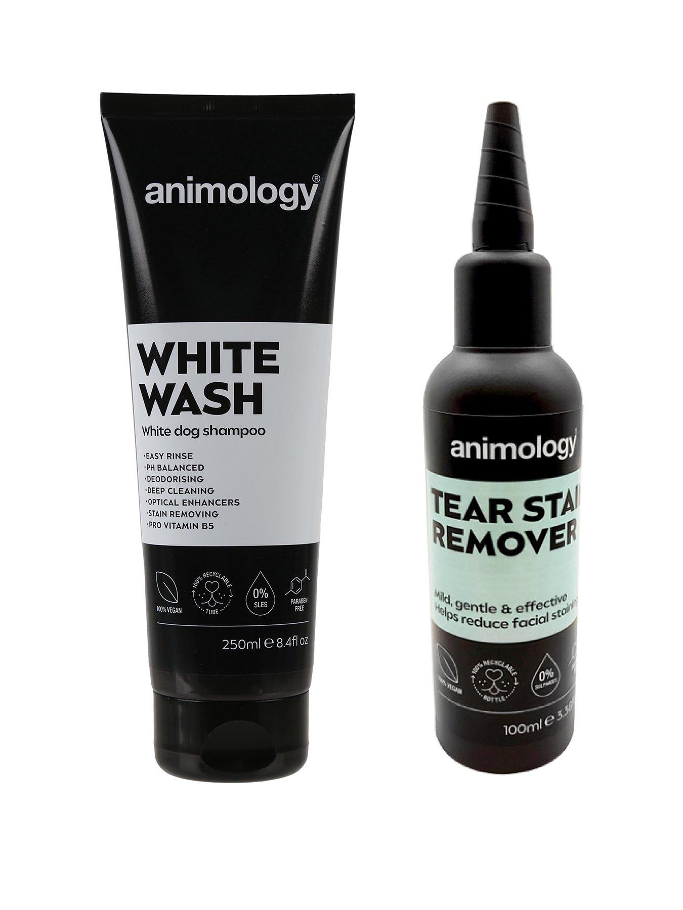 Image 1 of 3 of Animology White Wash Shampoo 250ml/ Tear Stain Remover 100ml