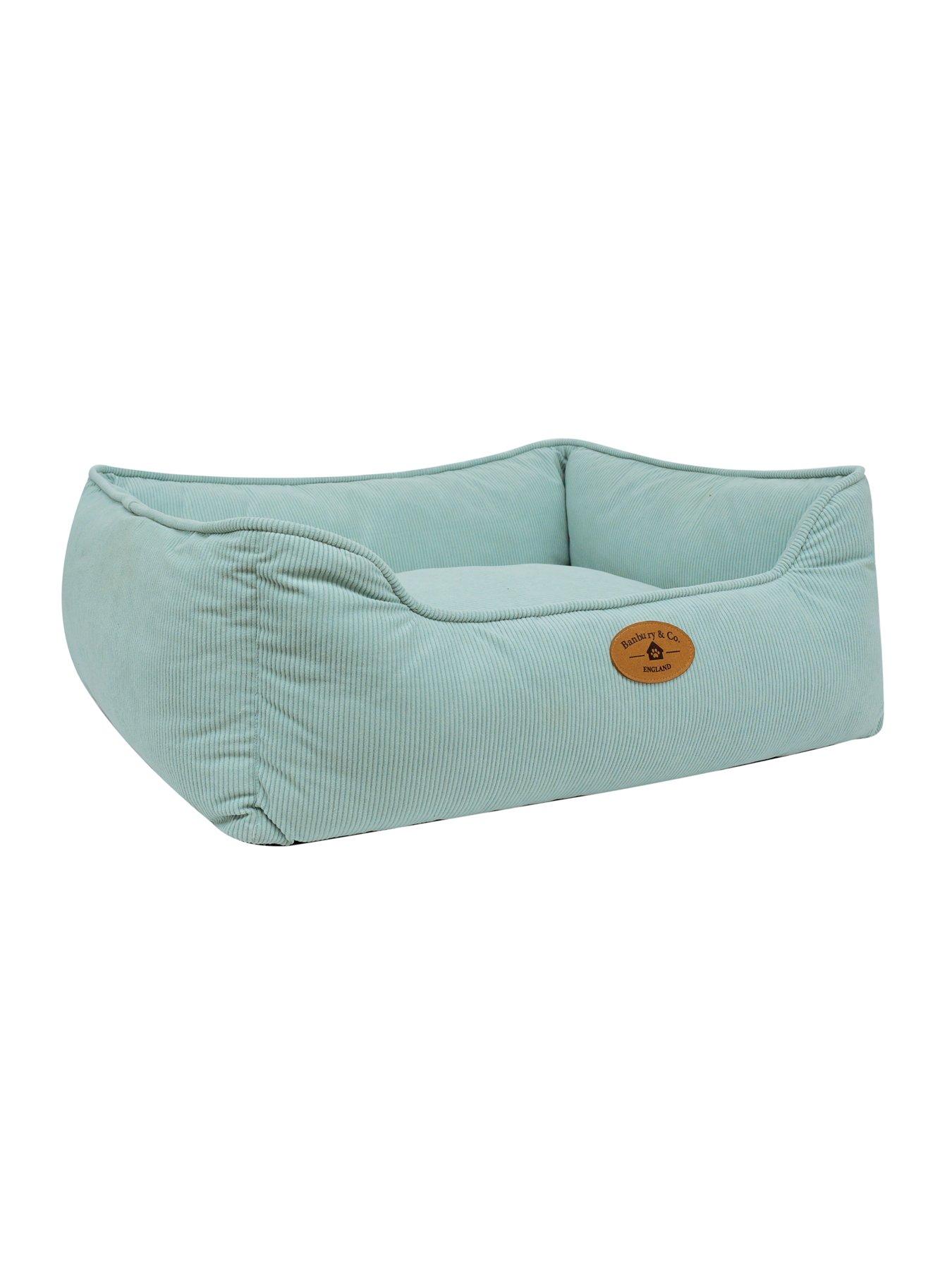 Image 3 of 3 of Banbury & Co Seafoam Corduroy Box Bed