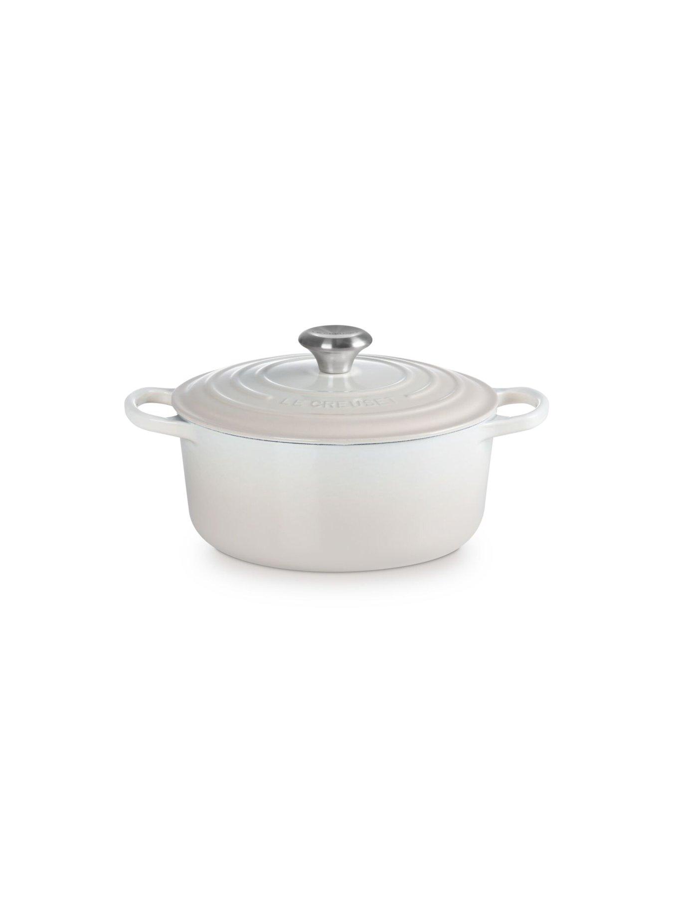 Le Creuset Signature Cast Iron Round Casserole 24cm Volcanic