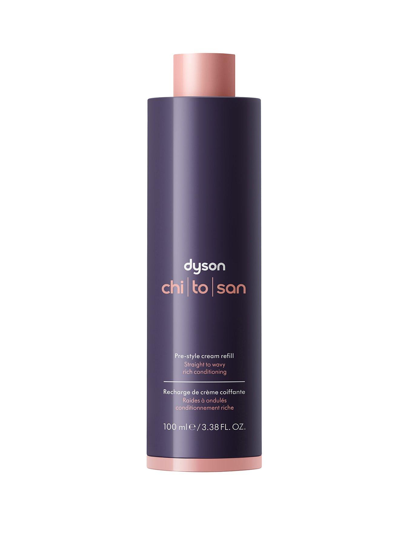 Dyson Chitosan™ Pre-style cream refill Straight to wavy rich conditioning 100ml