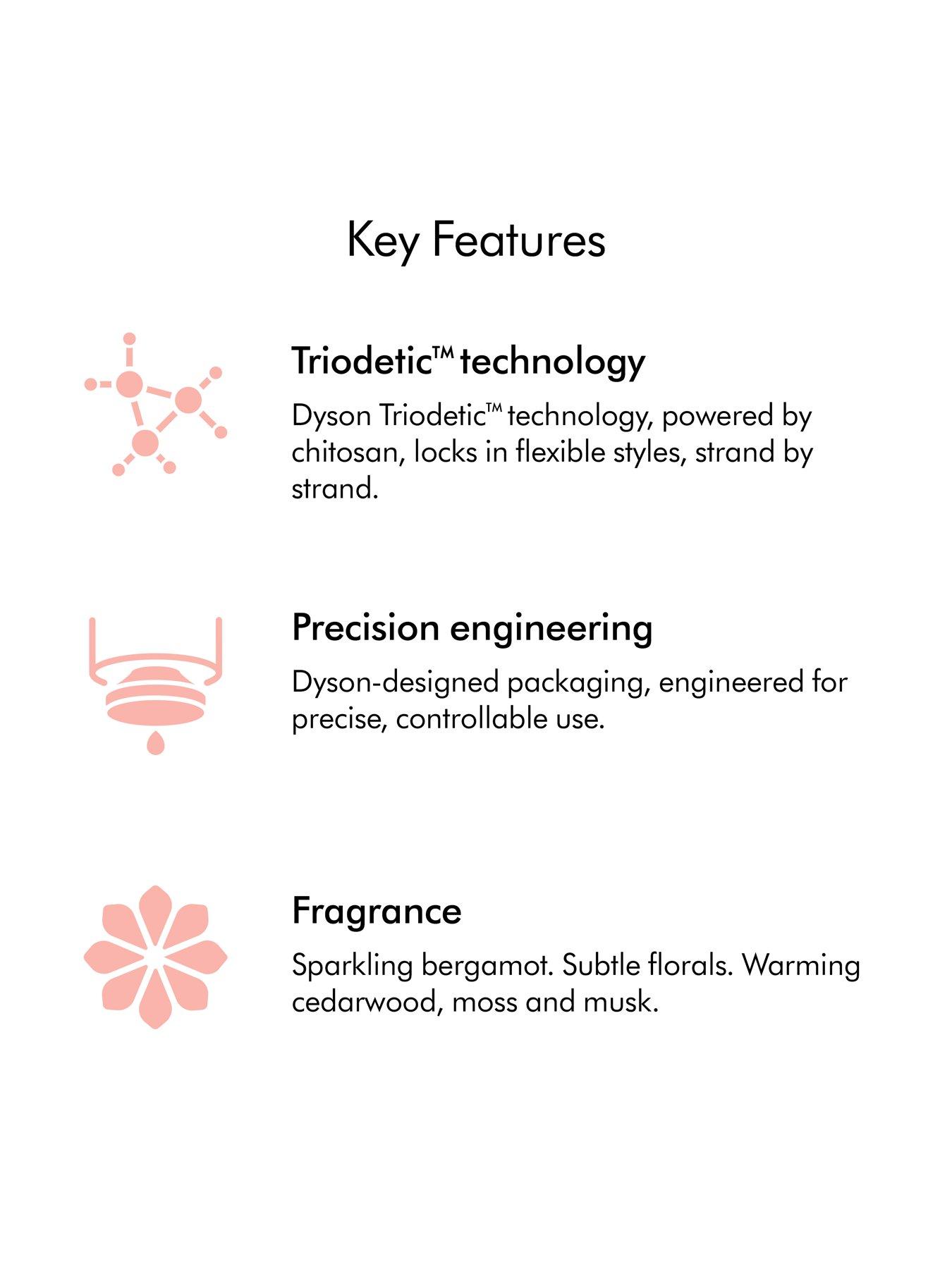 Image 4 of 7 of Dyson Chitosan&trade; Pre-style cream refill Straight to wavy rich conditioning 100ml