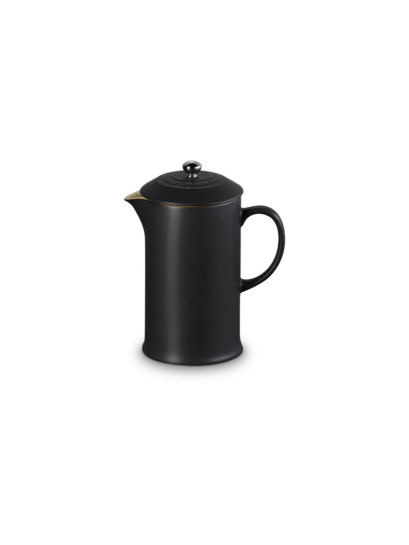 Le Creuset Stoneware Cafetiere with Metal Press 1L Chambray