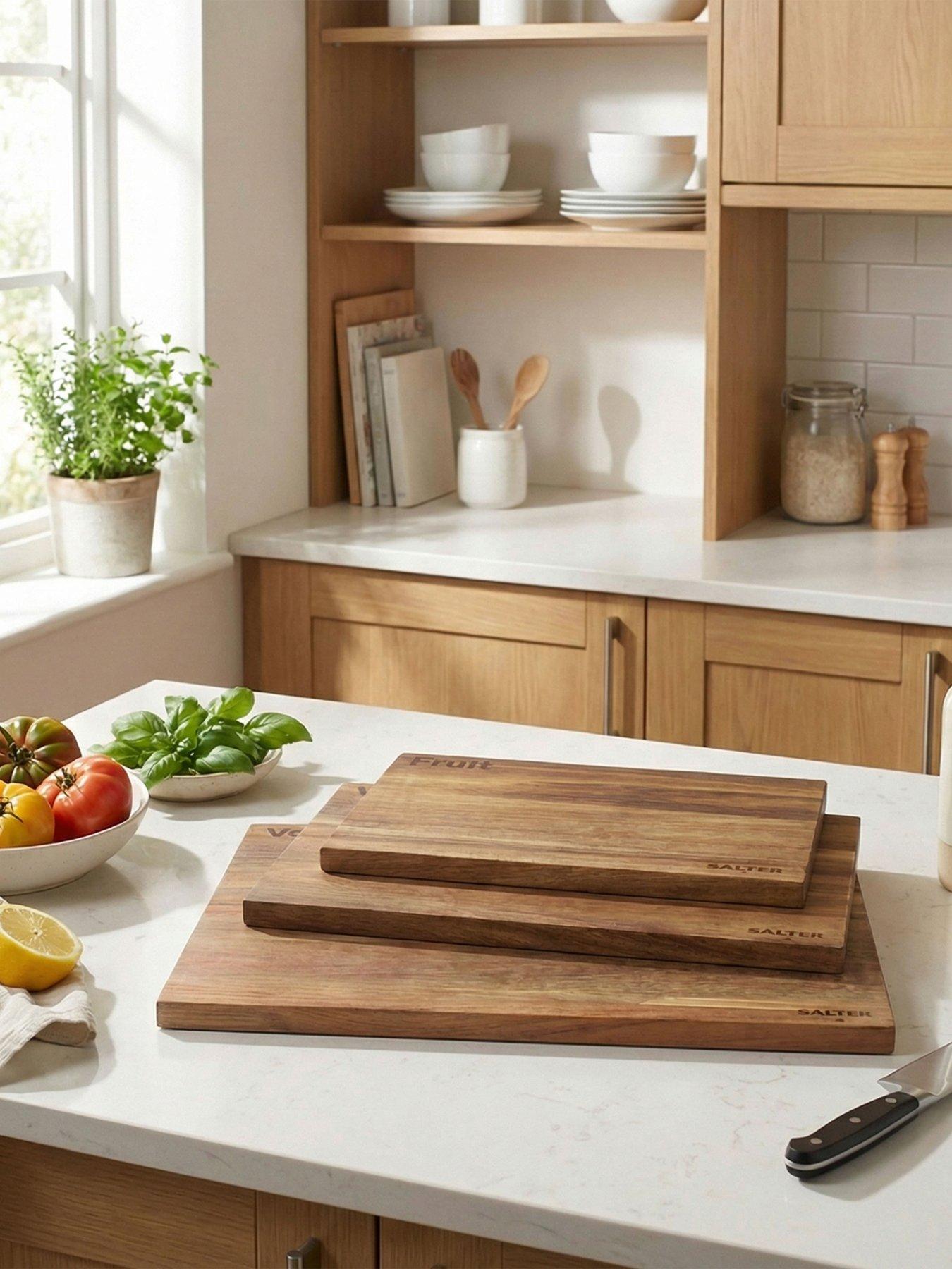 Salter Acacia 3pc Board Set Fsc 100%