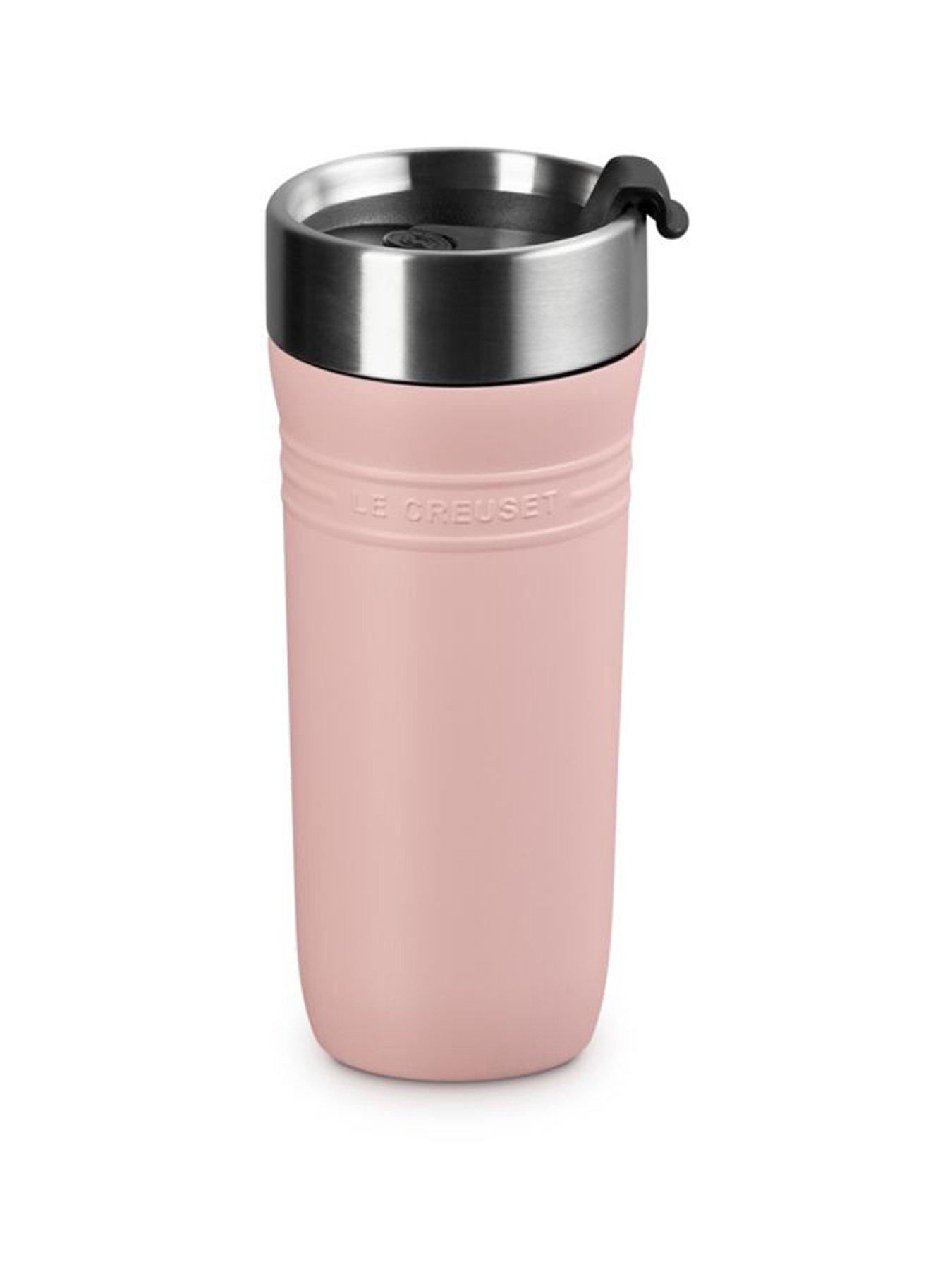 Le Creuset On The Go Travel Mug 350ml Shell Pink