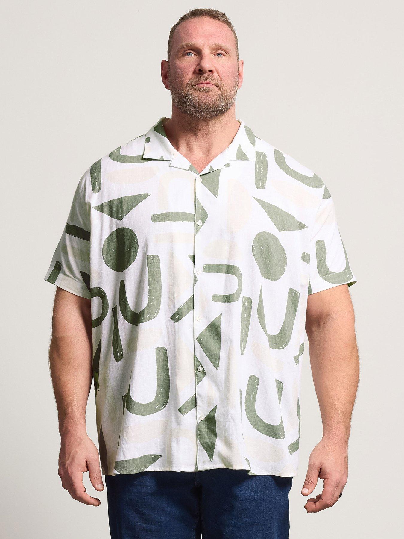 BadRhino Badrhino Abstract Shape Short Sleeve Shirt