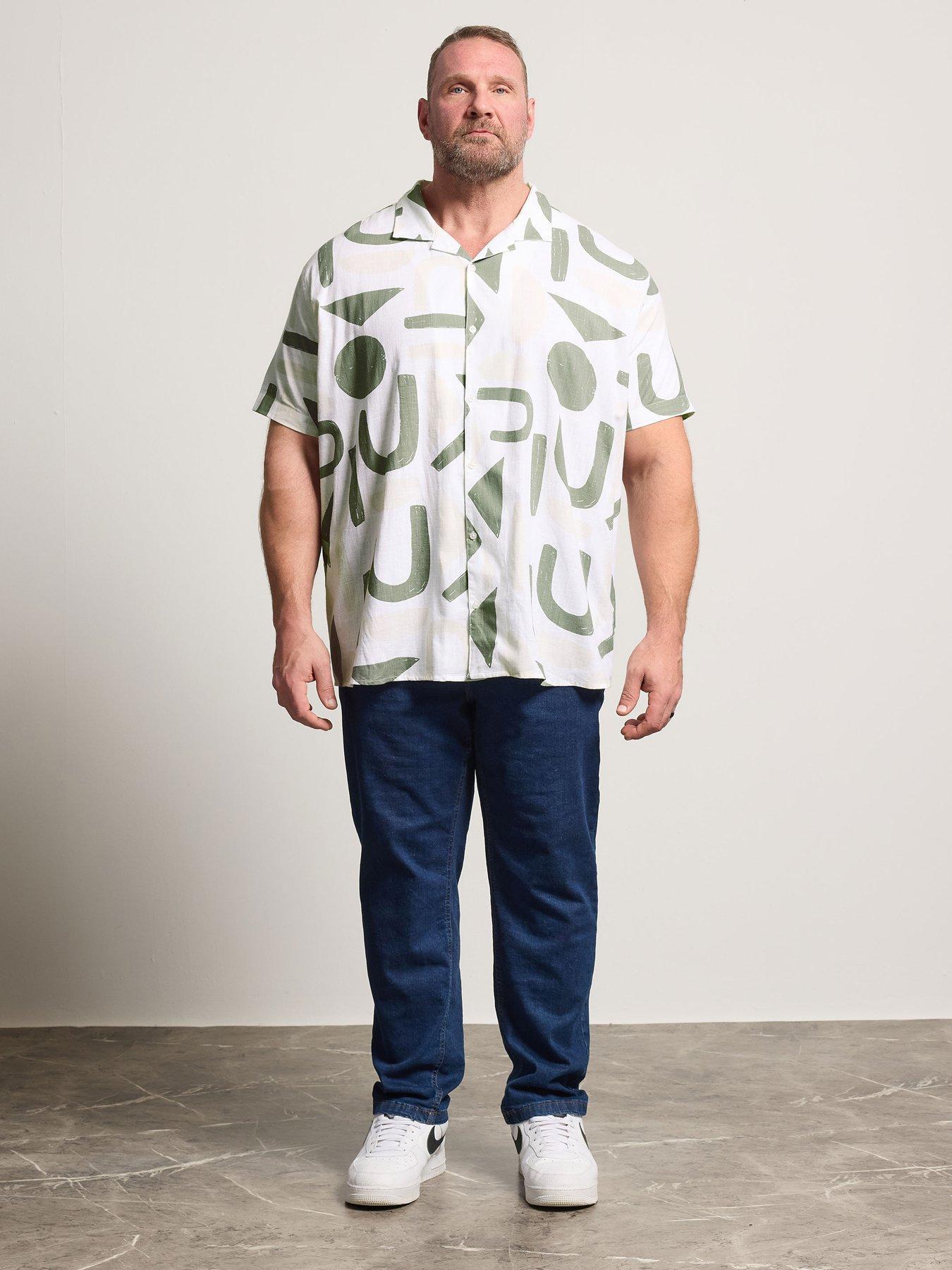Image 3 of 5 of BadRhino Badrhino Abstract Shape Short Sleeve Shirt