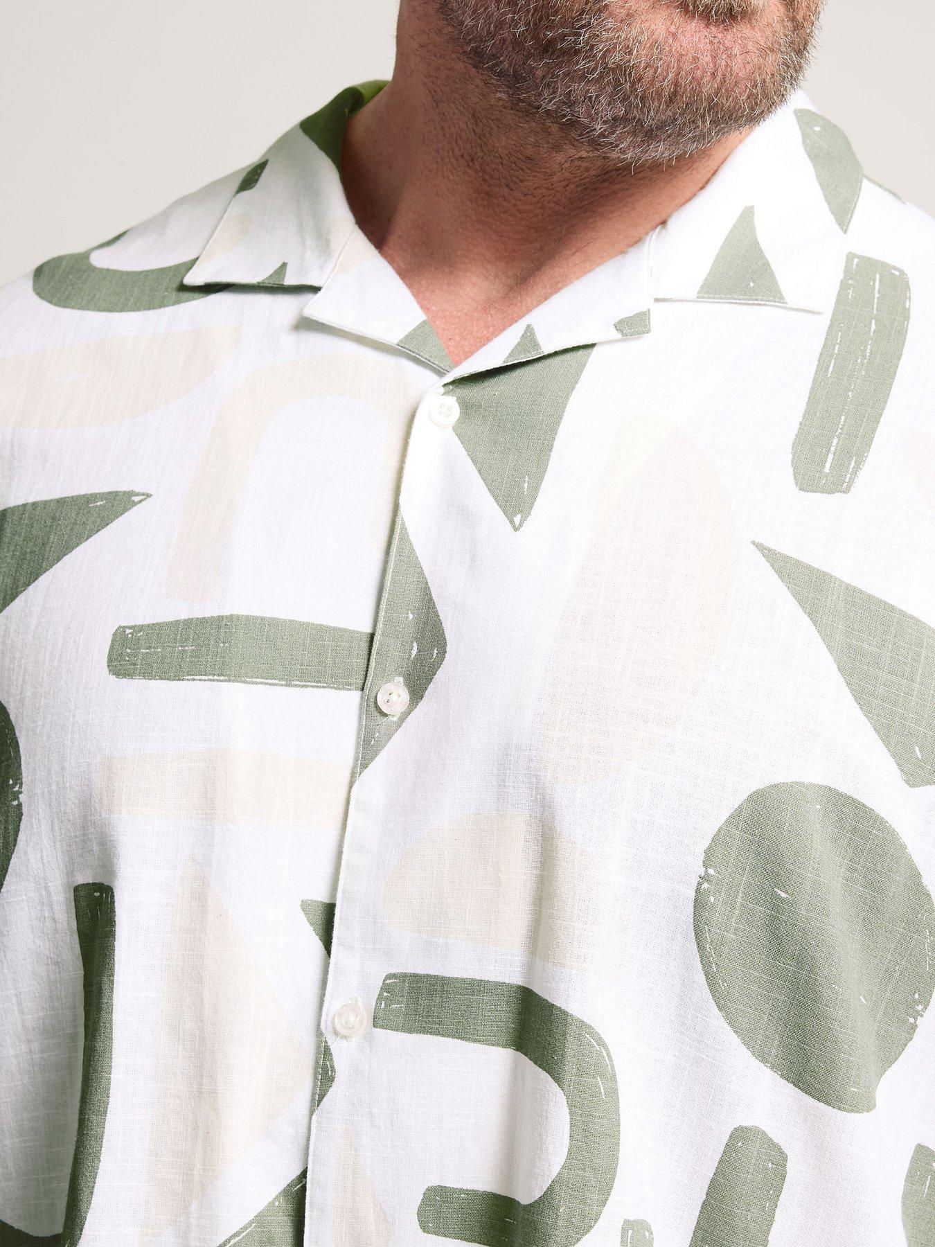 Image 4 of 5 of BadRhino Badrhino Abstract Shape Short Sleeve Shirt