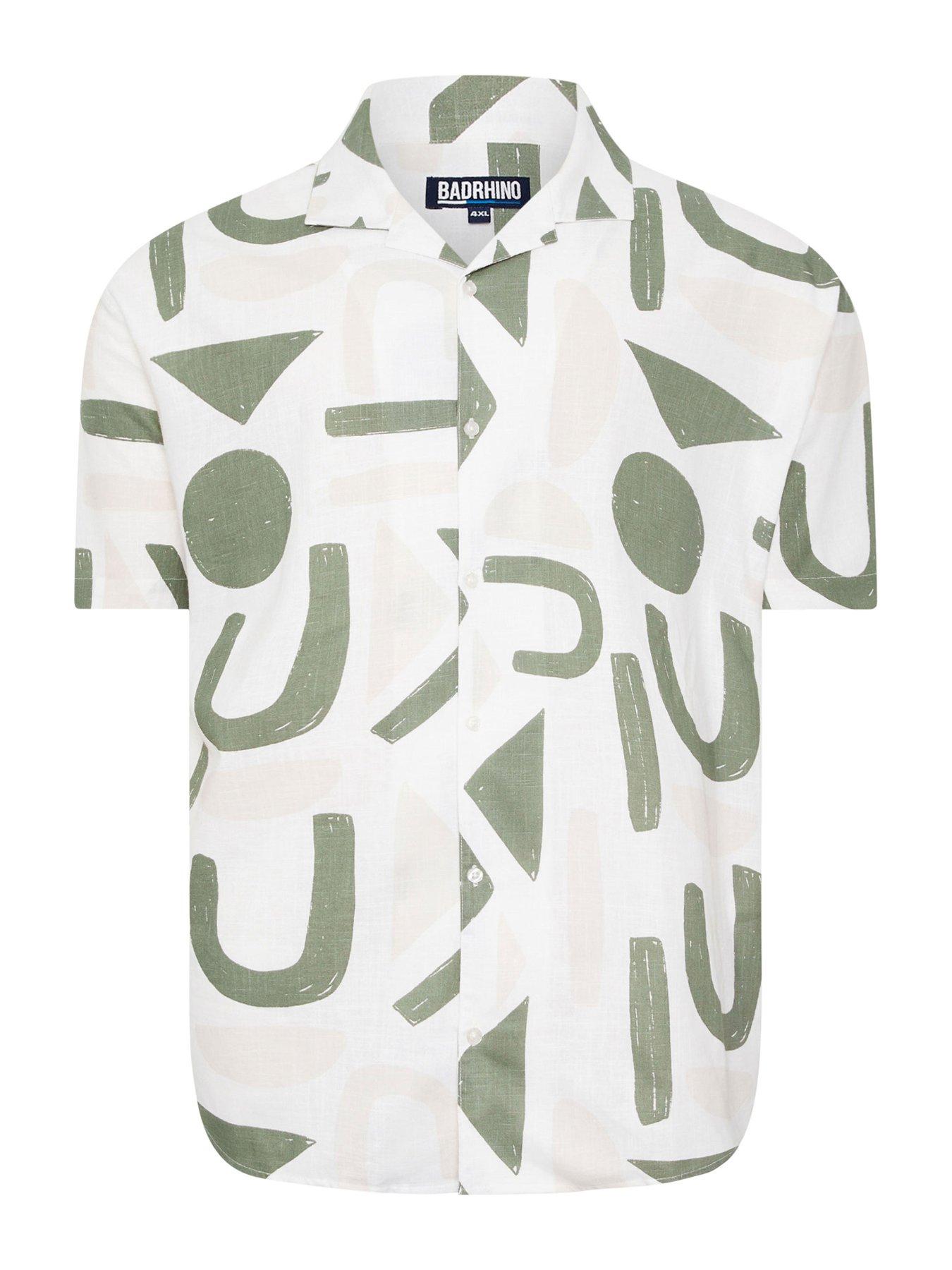 Image 5 of 5 of BadRhino Badrhino Abstract Shape Short Sleeve Shirt