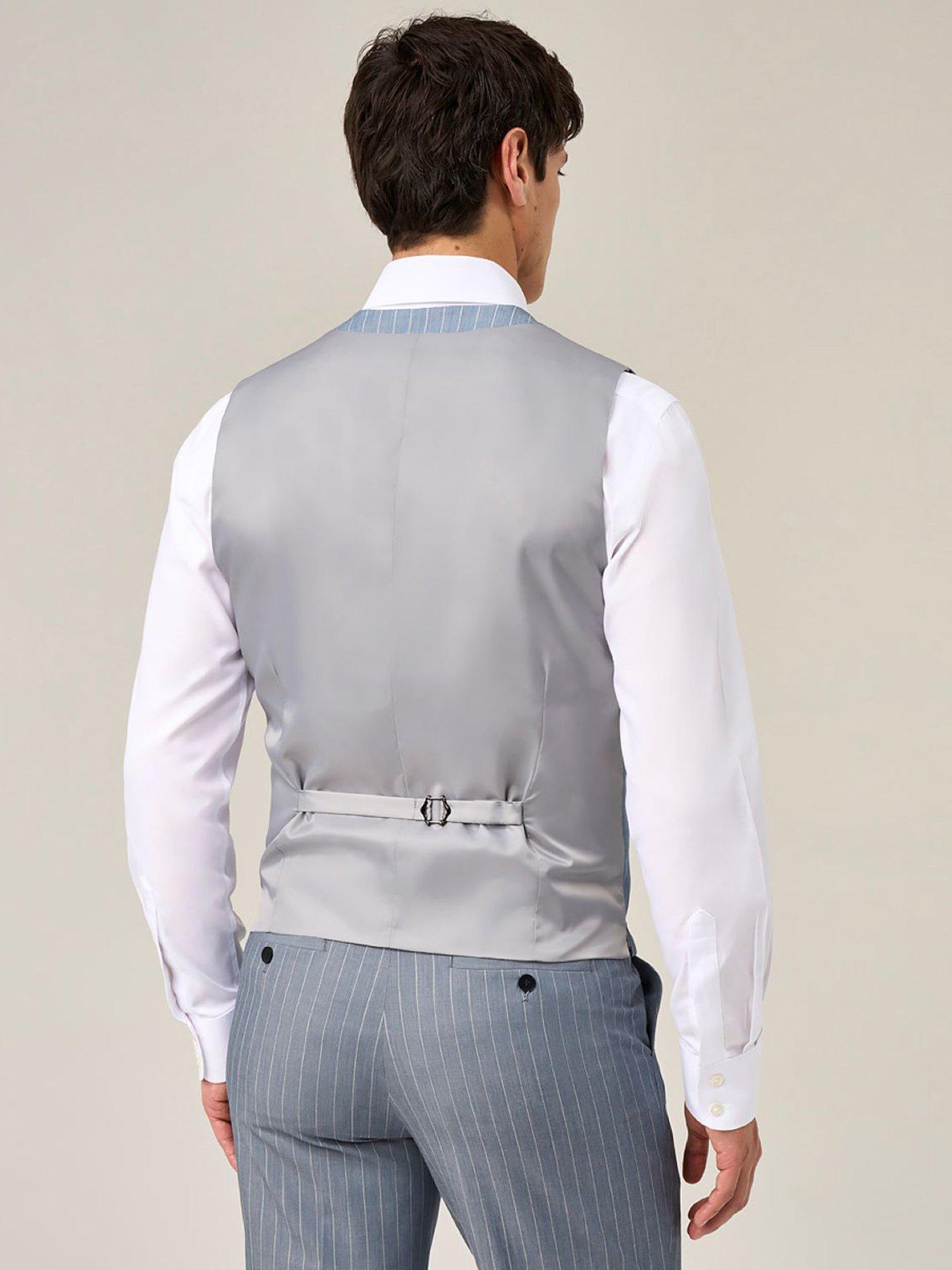 Image 2 of 5 of Skopes Skopes Levins Pinstripe Waistcoat