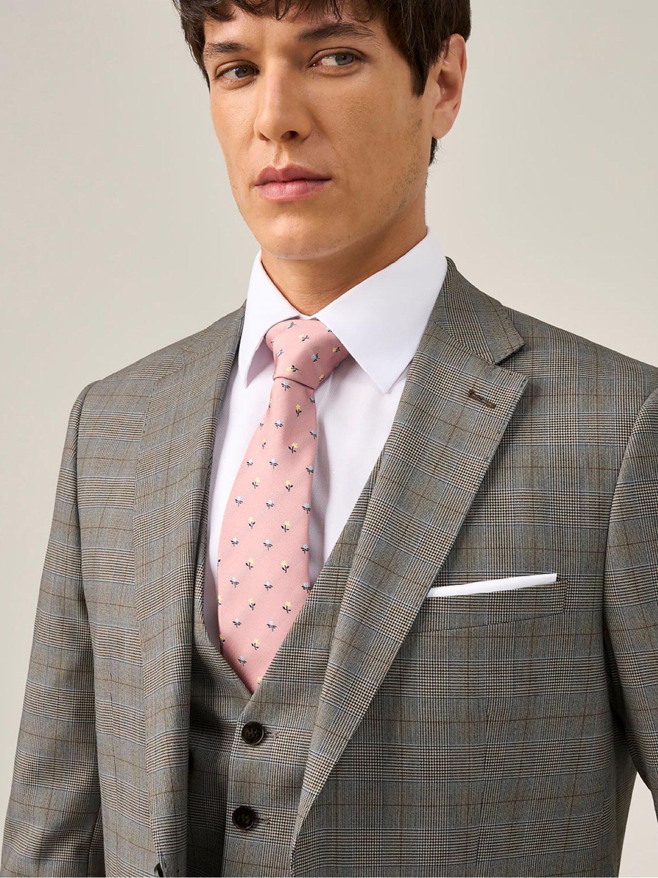 Image 4 of 7 of Skopes Maron Tailored Fit Suit Jacket - Beige