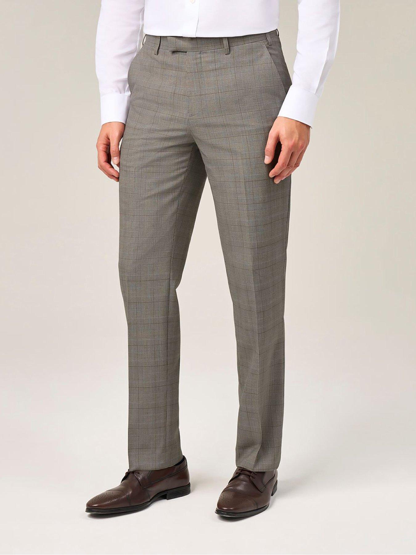 Skopes Maron Tailored Fit Suit Trousers - Beige