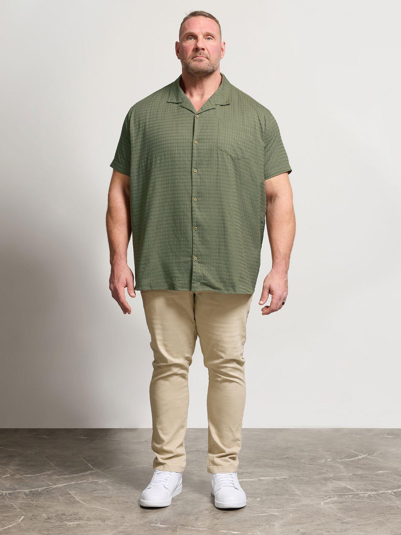 Image 3 of 4 of BadRhino Badrhino Textured Dobby Short Sleeve Shirt