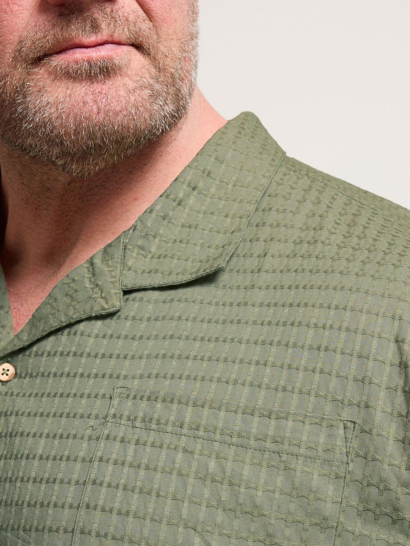 Image 4 of 4 of BadRhino Badrhino Textured Dobby Short Sleeve Shirt