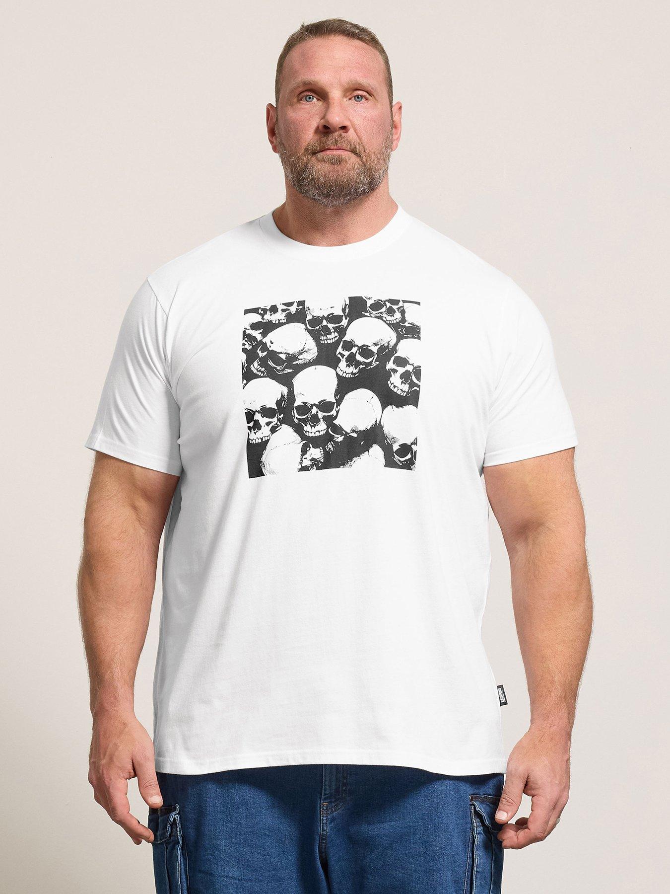 BadRhino Badrhino Skull Square T-shirt