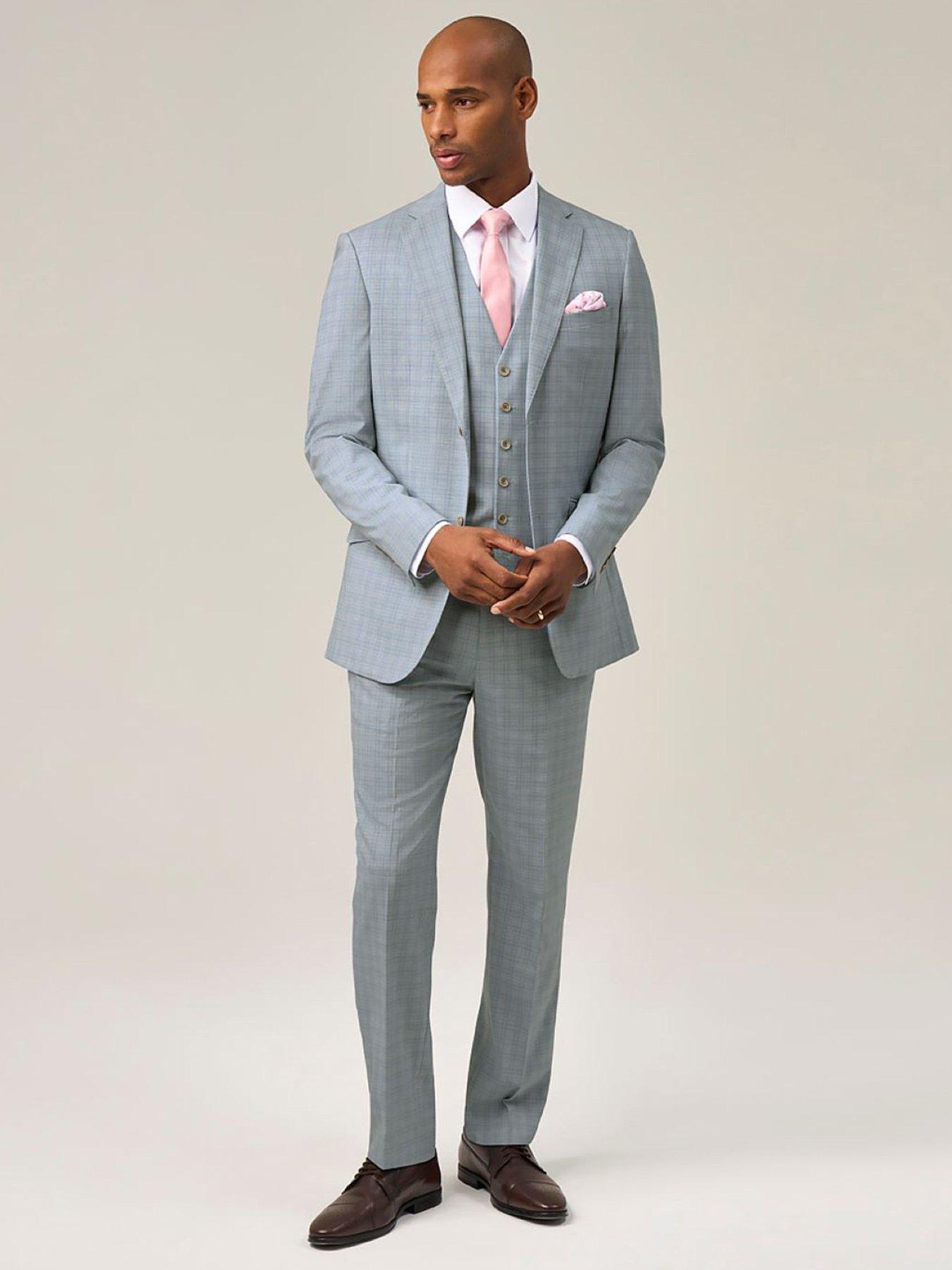 Image 3 of 5 of Skopes Arlen Check Tailored Fit Suit Trousers