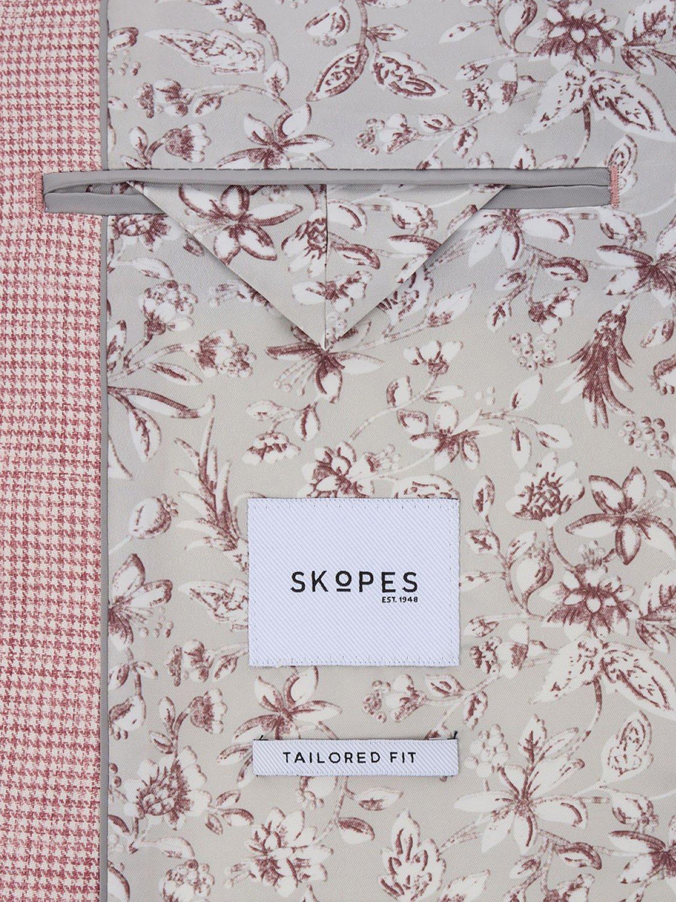 Image 6 of 7 of Skopes Skopes Aurelio Houndstooth Suit Jacket