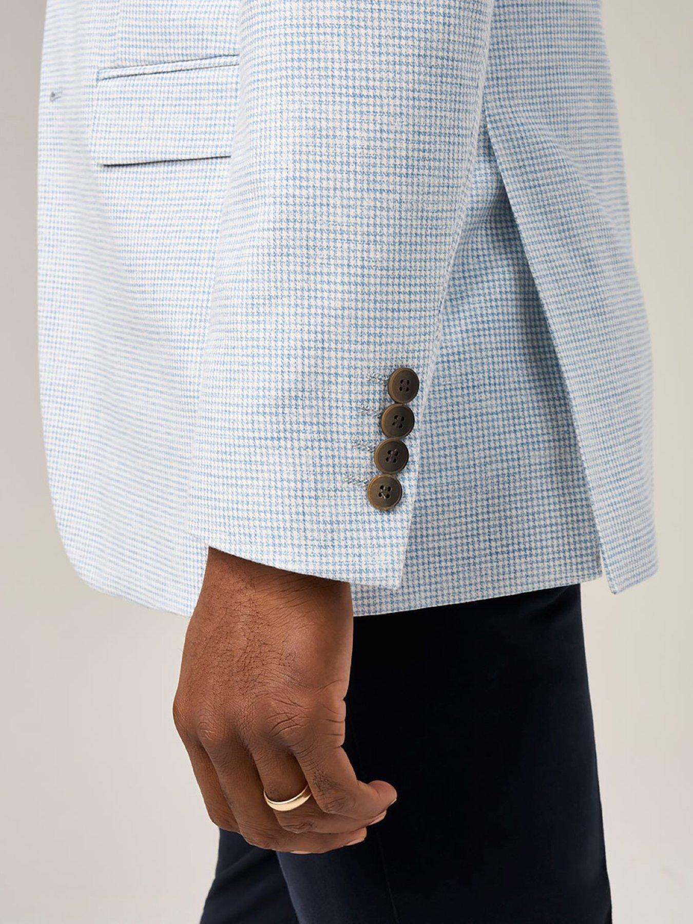 Image 5 of 7 of Skopes Aurelio Houndstooth Suit Jacket