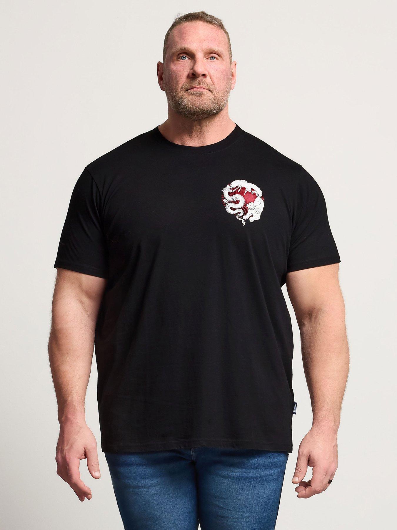 BadRhino Japan T-Shirt, Black, Size 3Xl, Men