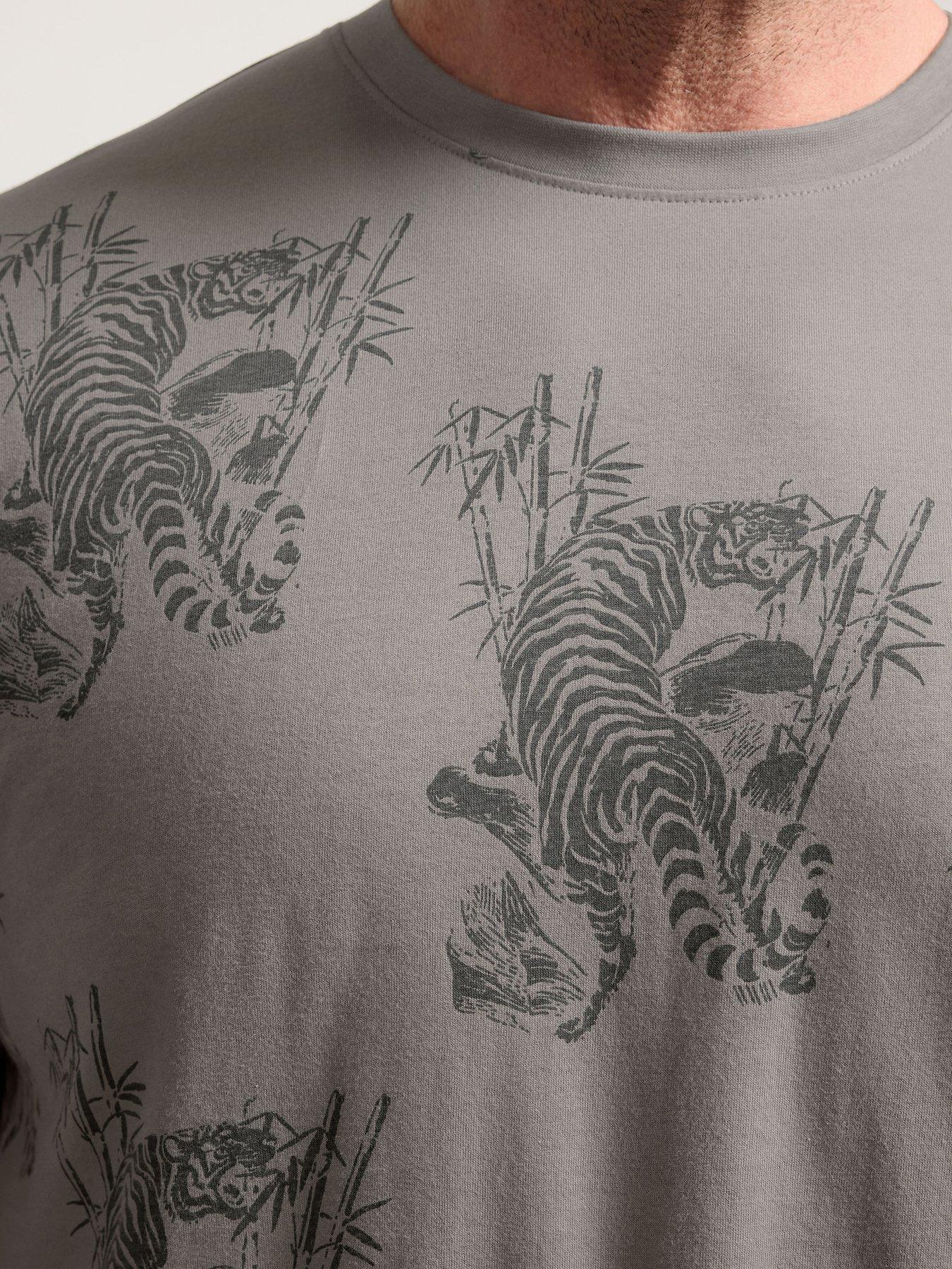 Image 4 of 5 of BadRhino Badrhino Tiger Bamboo T-shirt