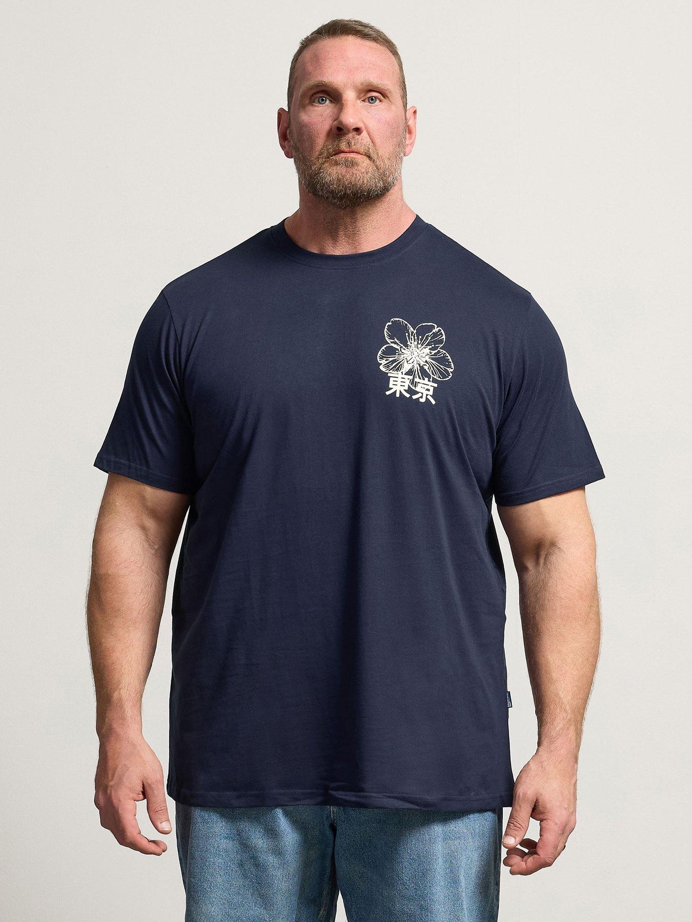 BadRhino Tokyo Shibuya' Printed T-Shirt - Blue