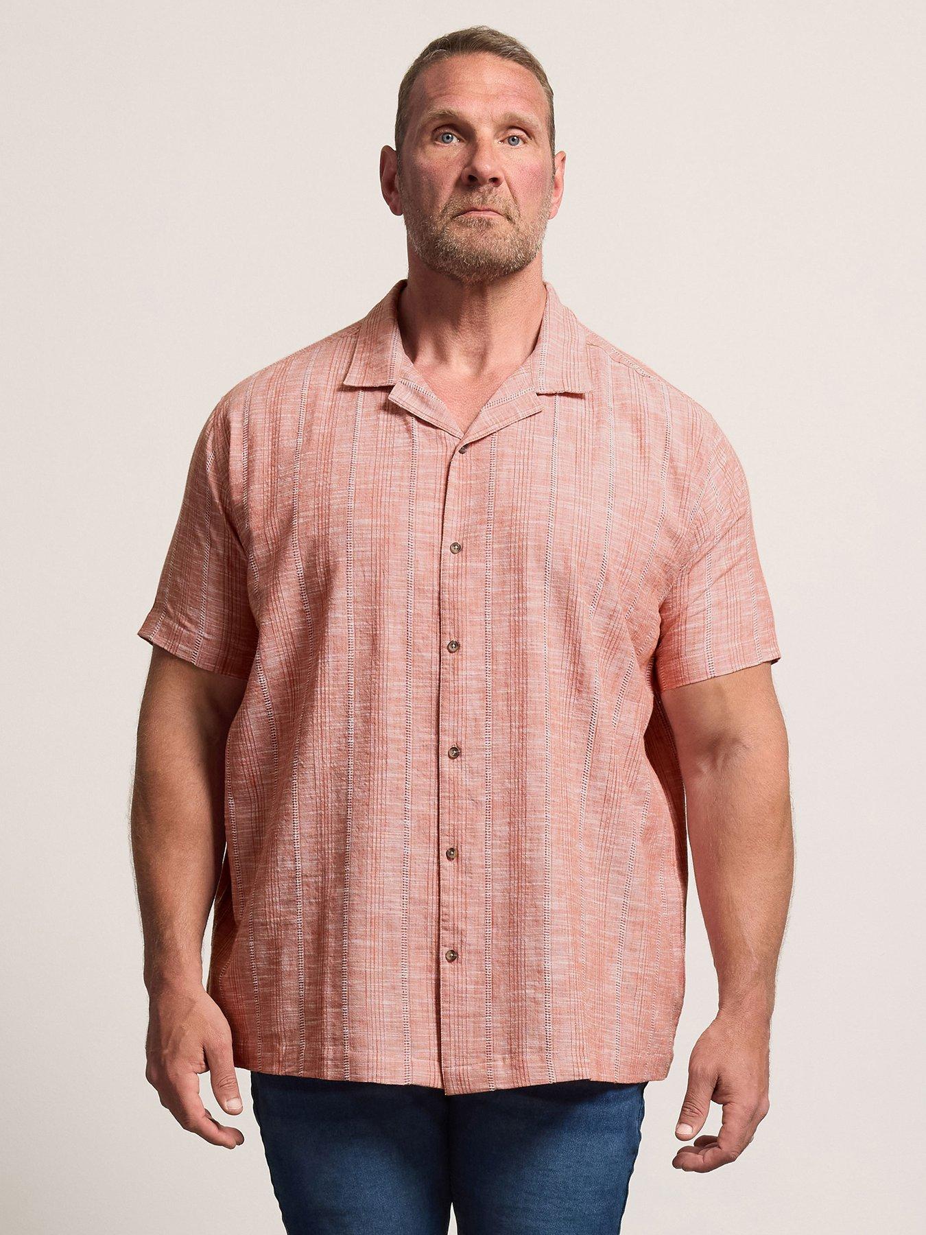 BadRhino Badrhino Slub Textured Short Sleeve Shirt