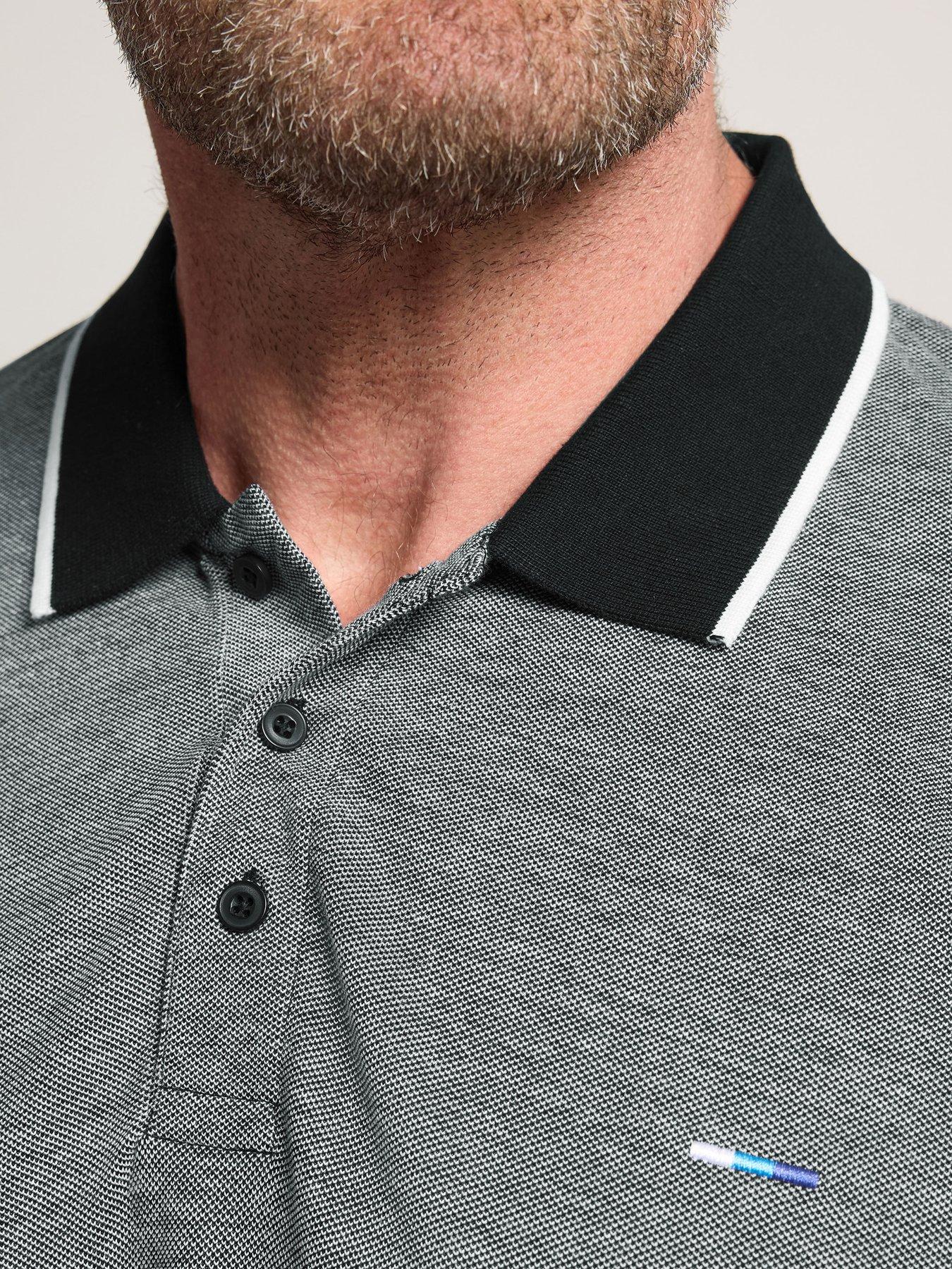 Image 4 of 4 of BadRhino Tipping Polo Shirt - Black