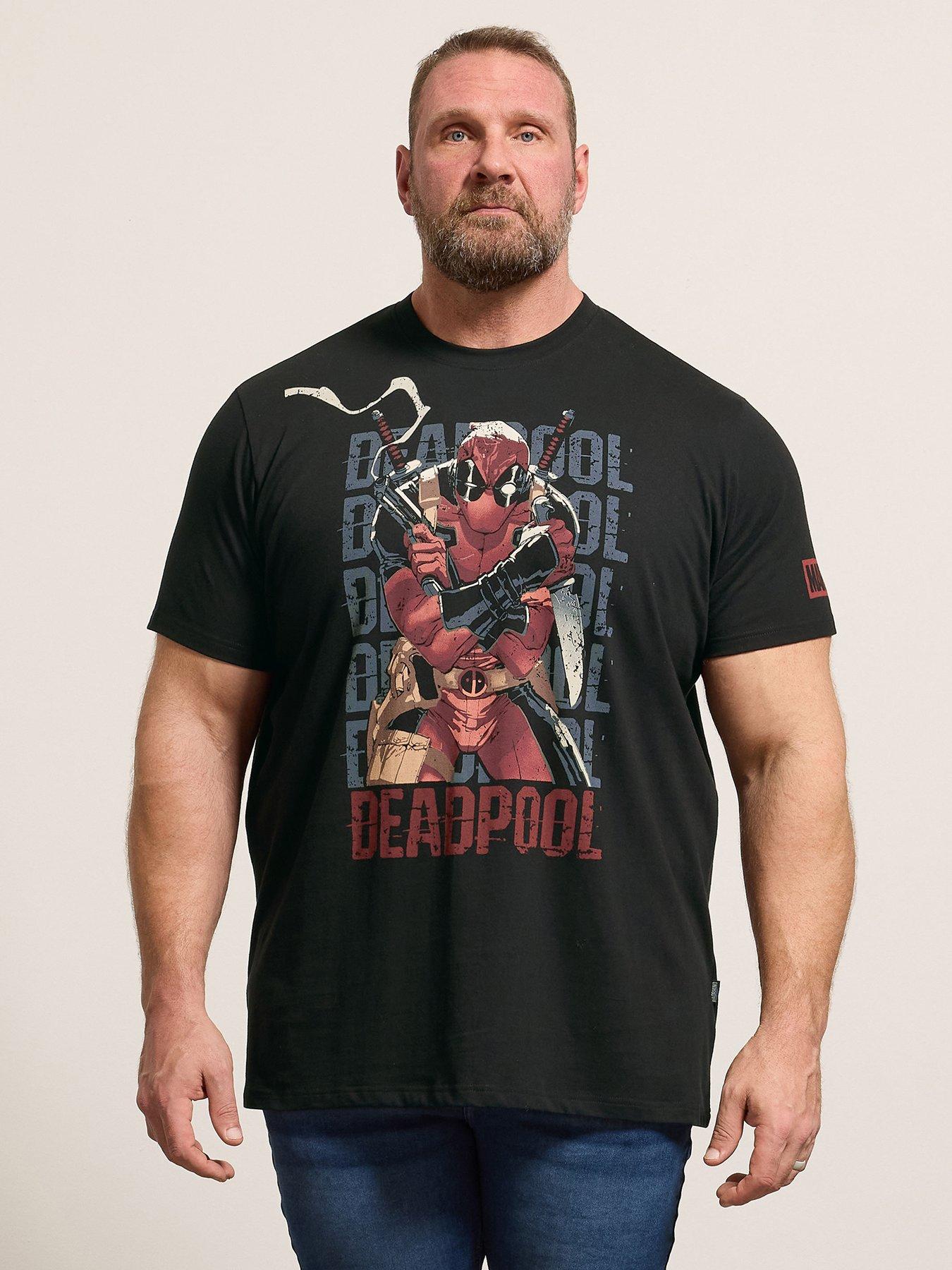 Image 1 of 5 of BadRhino Deadpool T-Shirt - Black