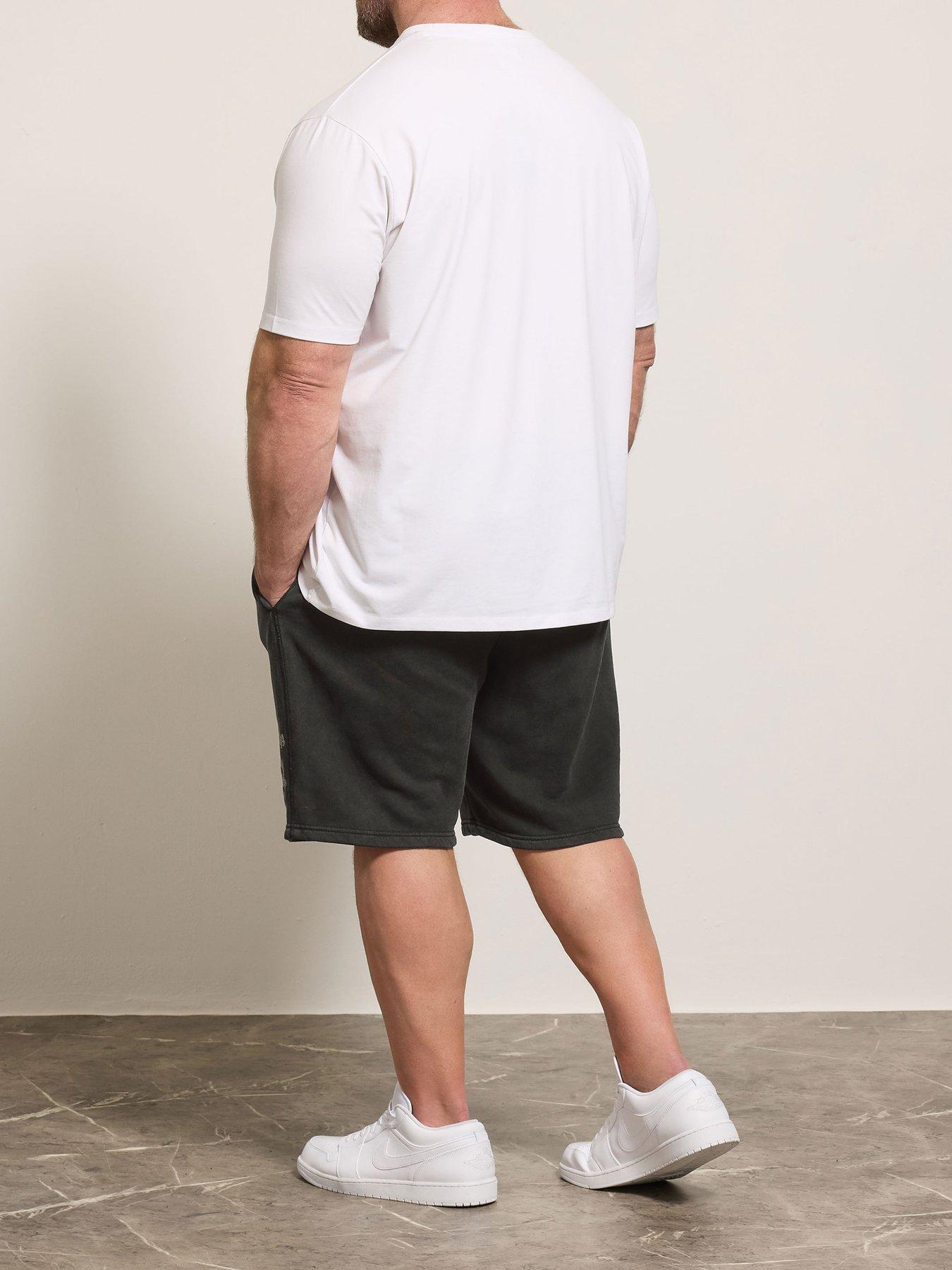 Image 2 of 5 of BadRhino Badrhino Japanese Printed Sweat Shorts