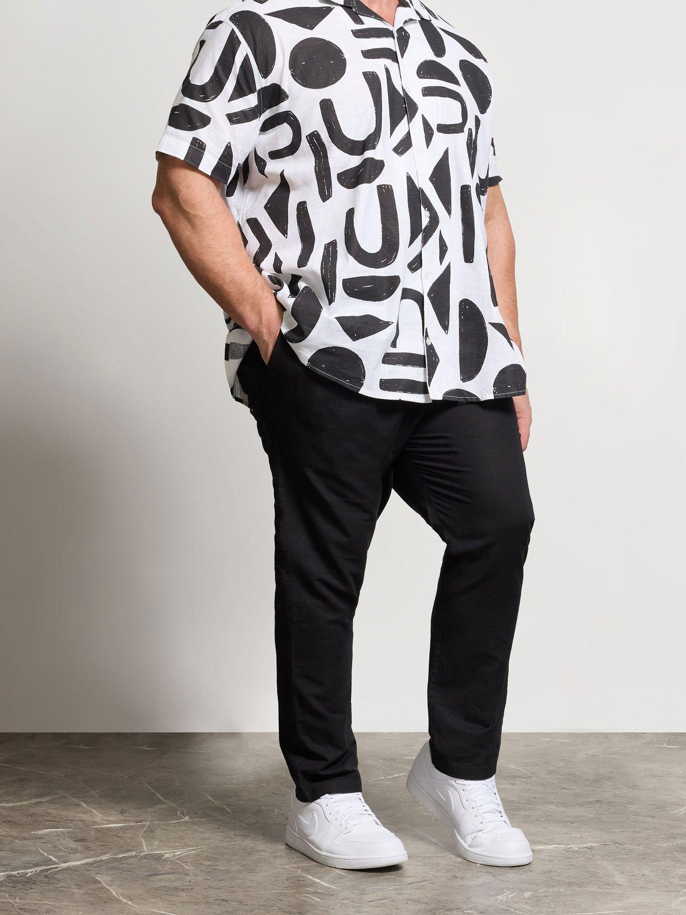 Image 1 of 5 of BadRhino Badrhino Linen Trousers