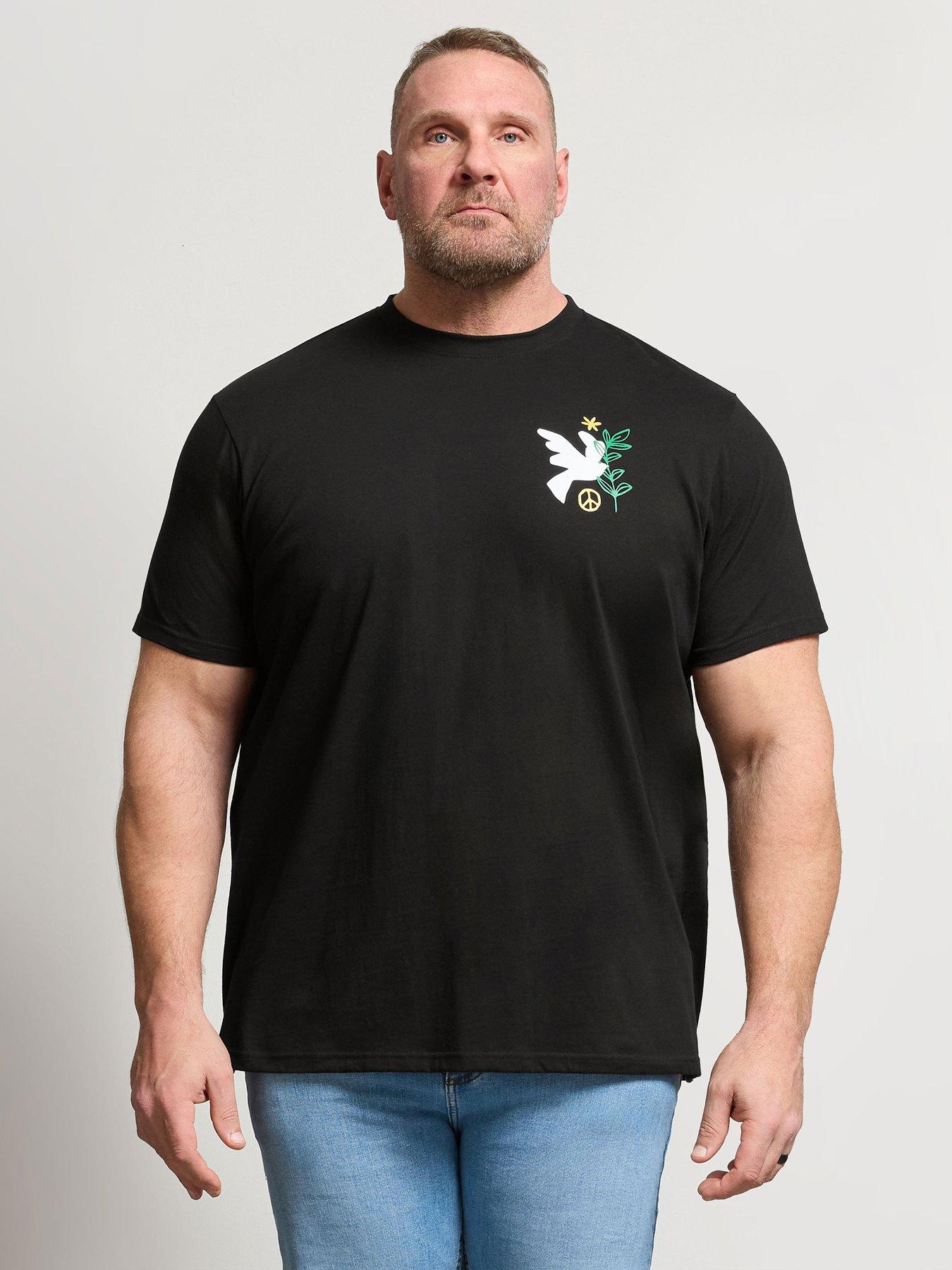 Image 1 of 4 of BadRhino Badrhino Peace Dove T-shirt