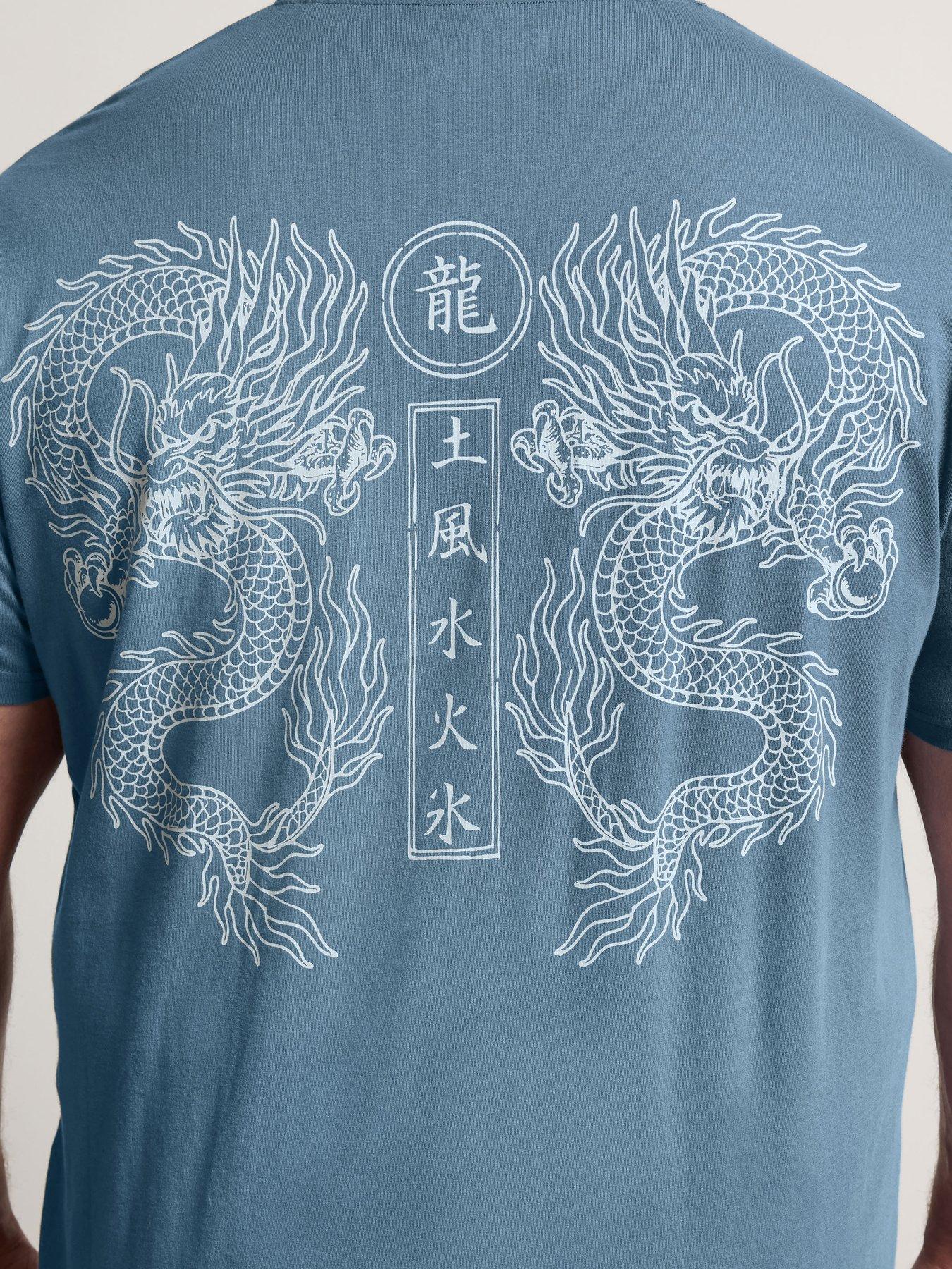 Image 4 of 5 of BadRhino Badrhino Mirage Double Dragon T-shirt
