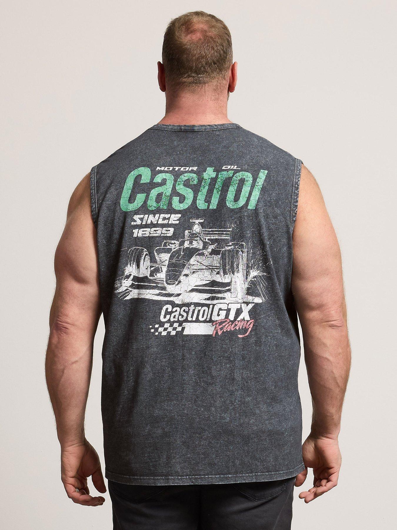 Image 2 of 5 of BadRhino Acid Wash Muscle Vest - Grey