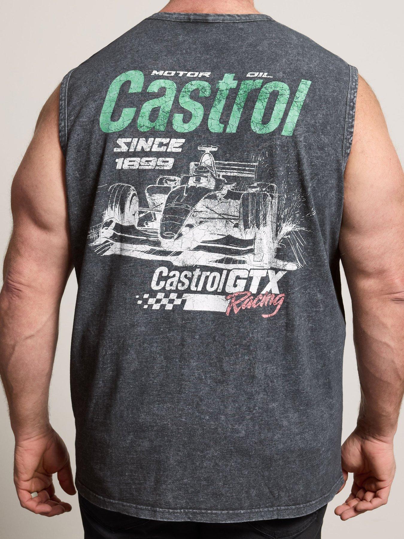 Image 5 of 5 of BadRhino Acid Wash Muscle Vest - Grey