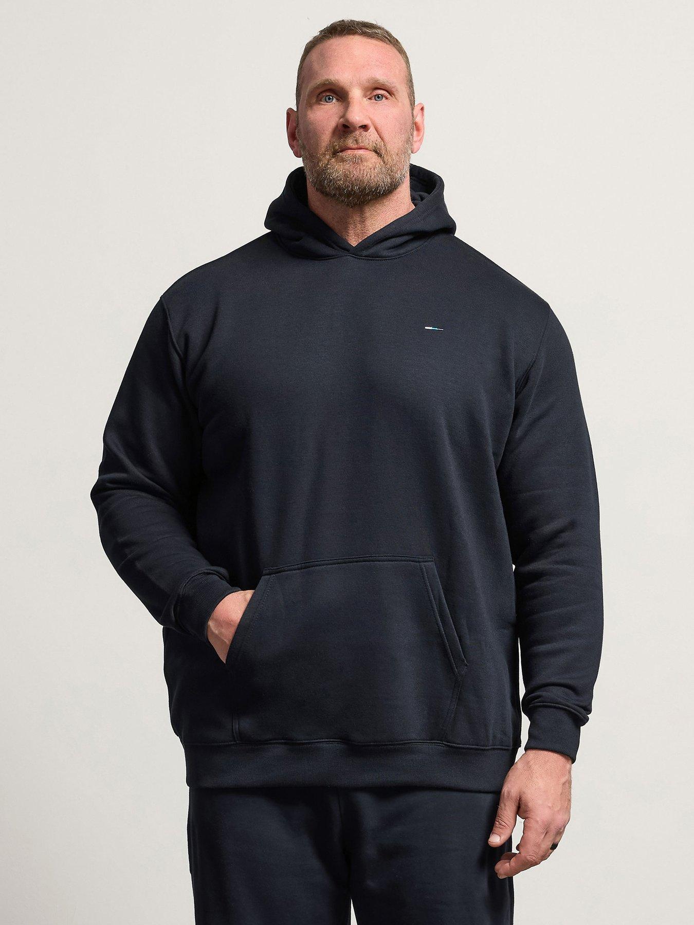 BadRhino Logo Hoodie, Blue, Size 7-8Xl, Men