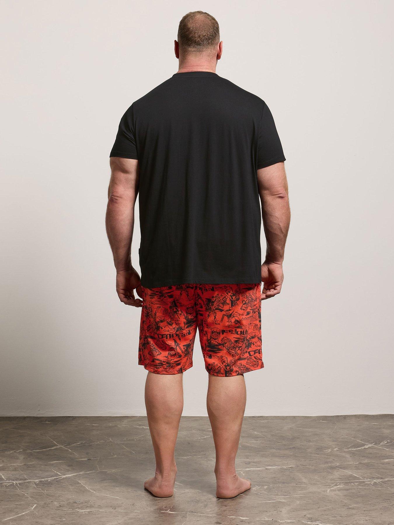 Image 2 of 5 of BadRhino Deadpool Lounge Pyjama Set - Red