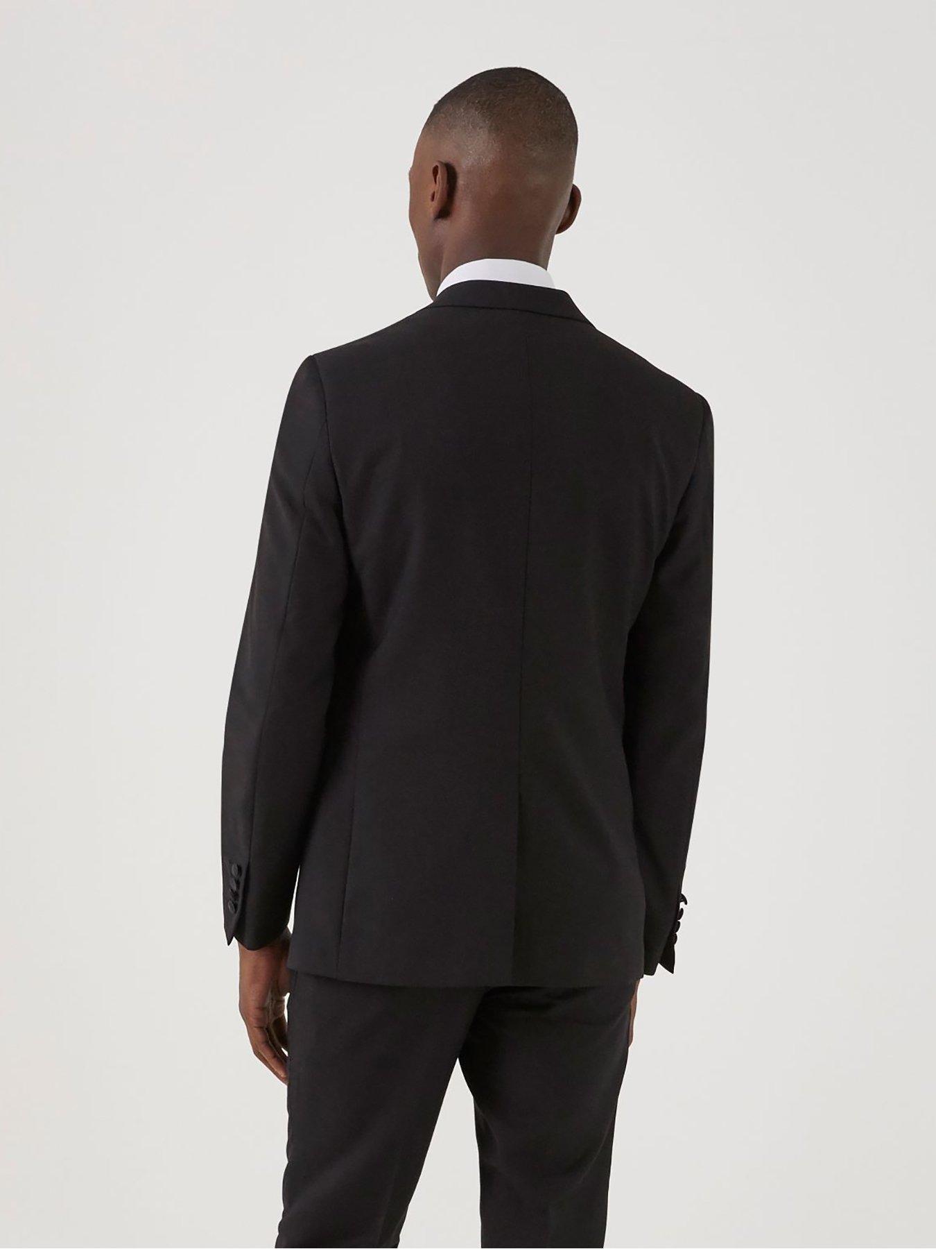 Image 2 of 5 of Skopes Sinatra Slim Fit Suit Jacket - Black